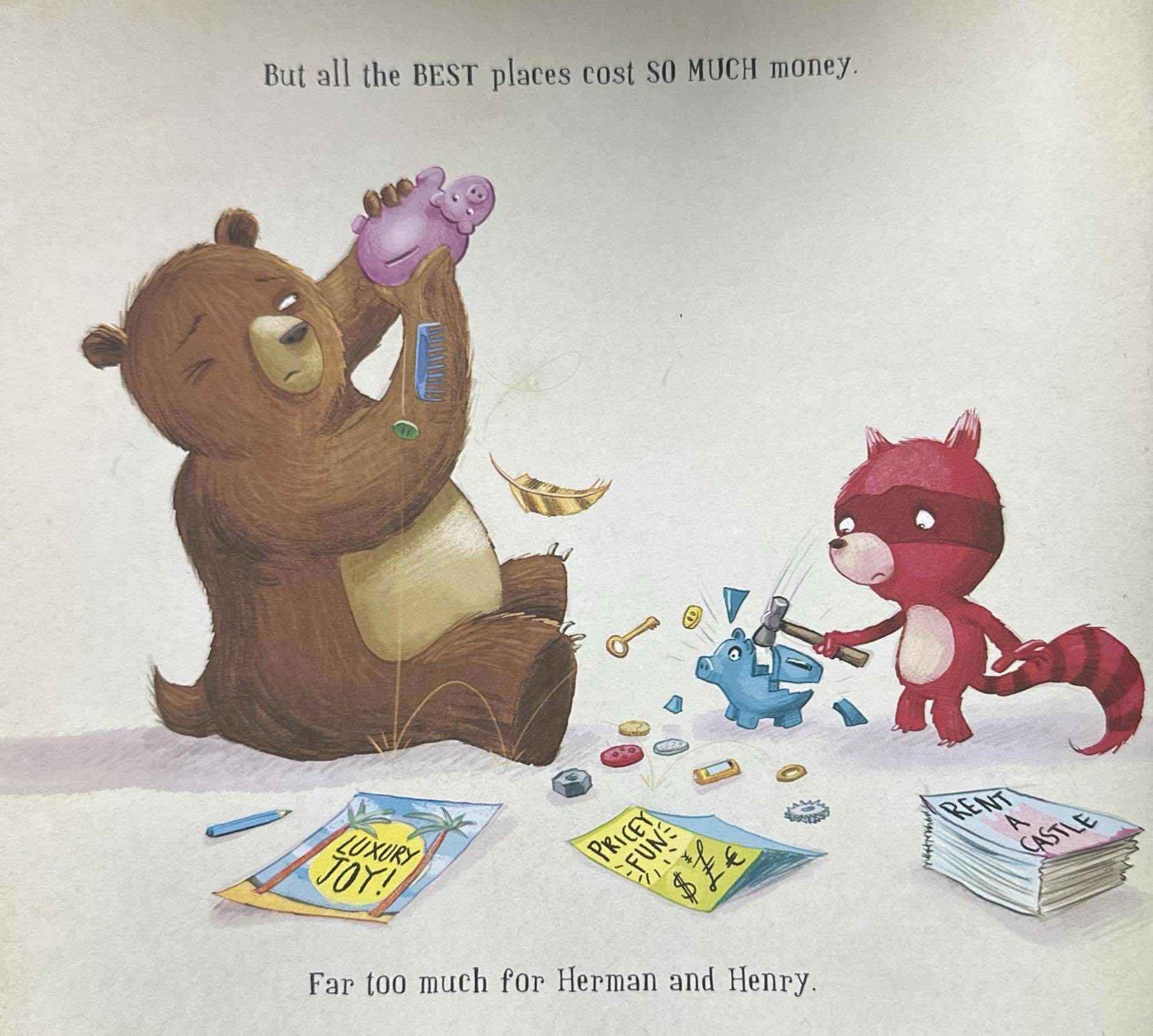 Herman's Holiday (With Fun Lift-the-Flap Postcards)