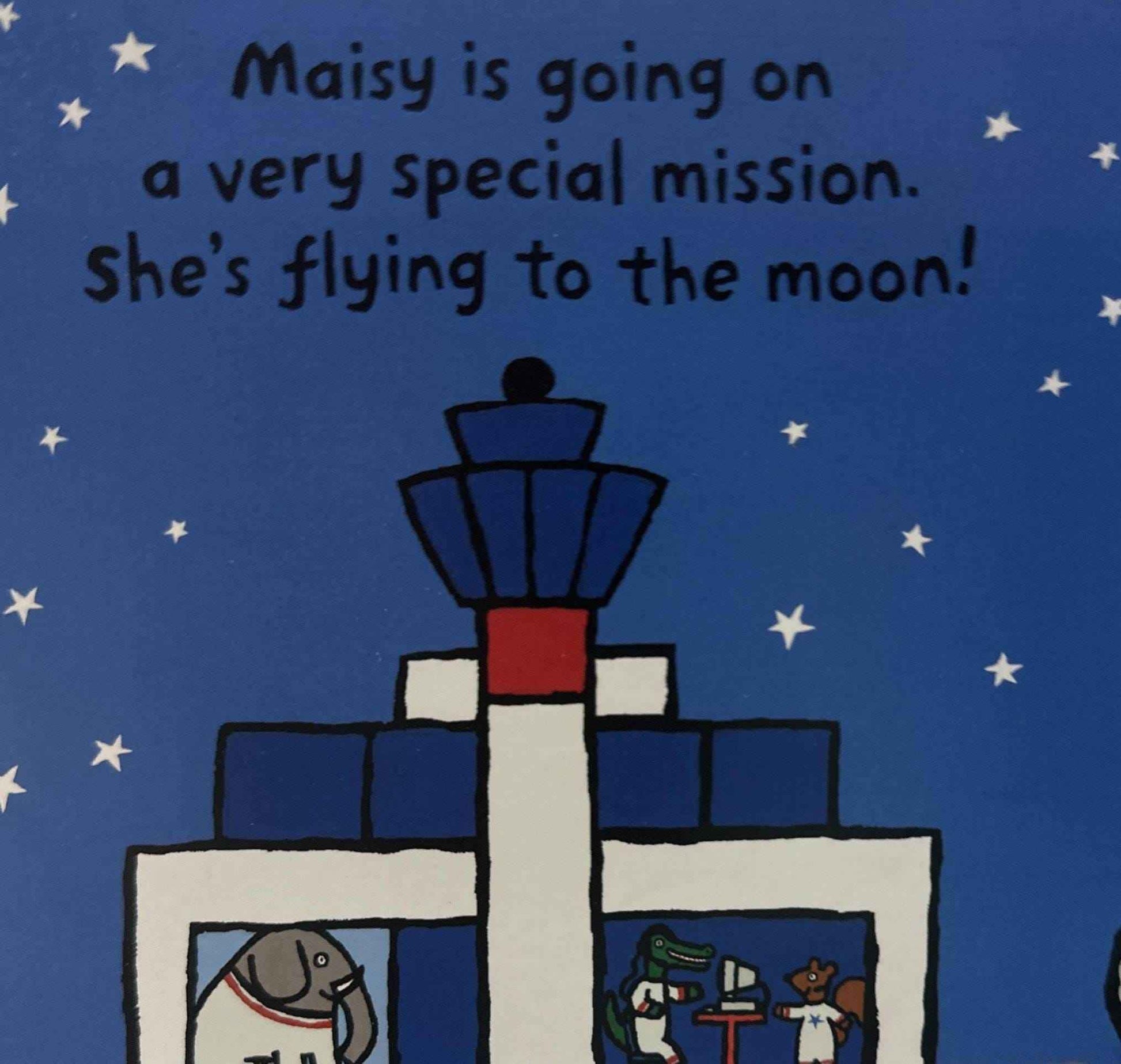 Maisy: Maisy's Moon Mission (A Push Pull and Slide Book)