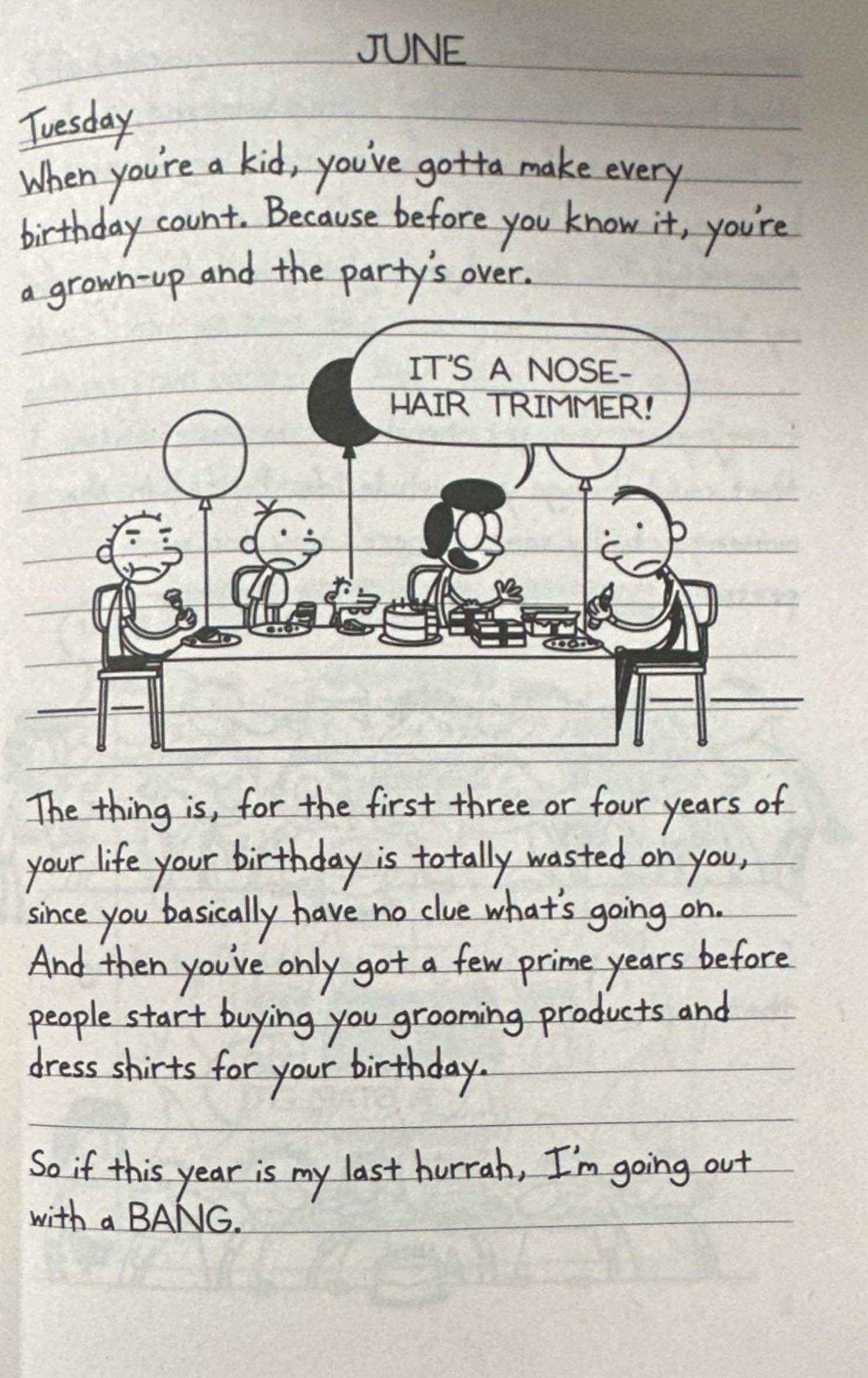 Diary of a Wimpy Kid #20 Partypooper