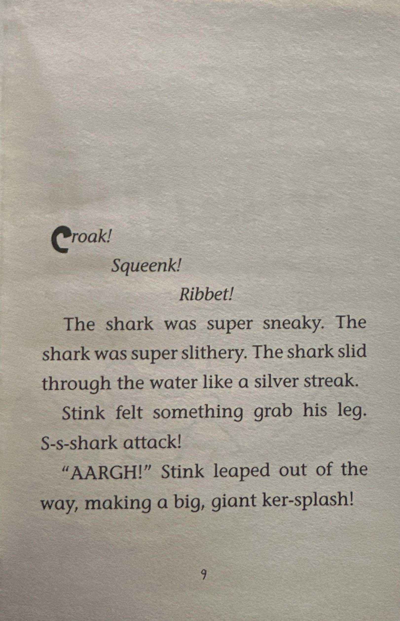 Stink #8 Stink and the Freaky Frog Freakout