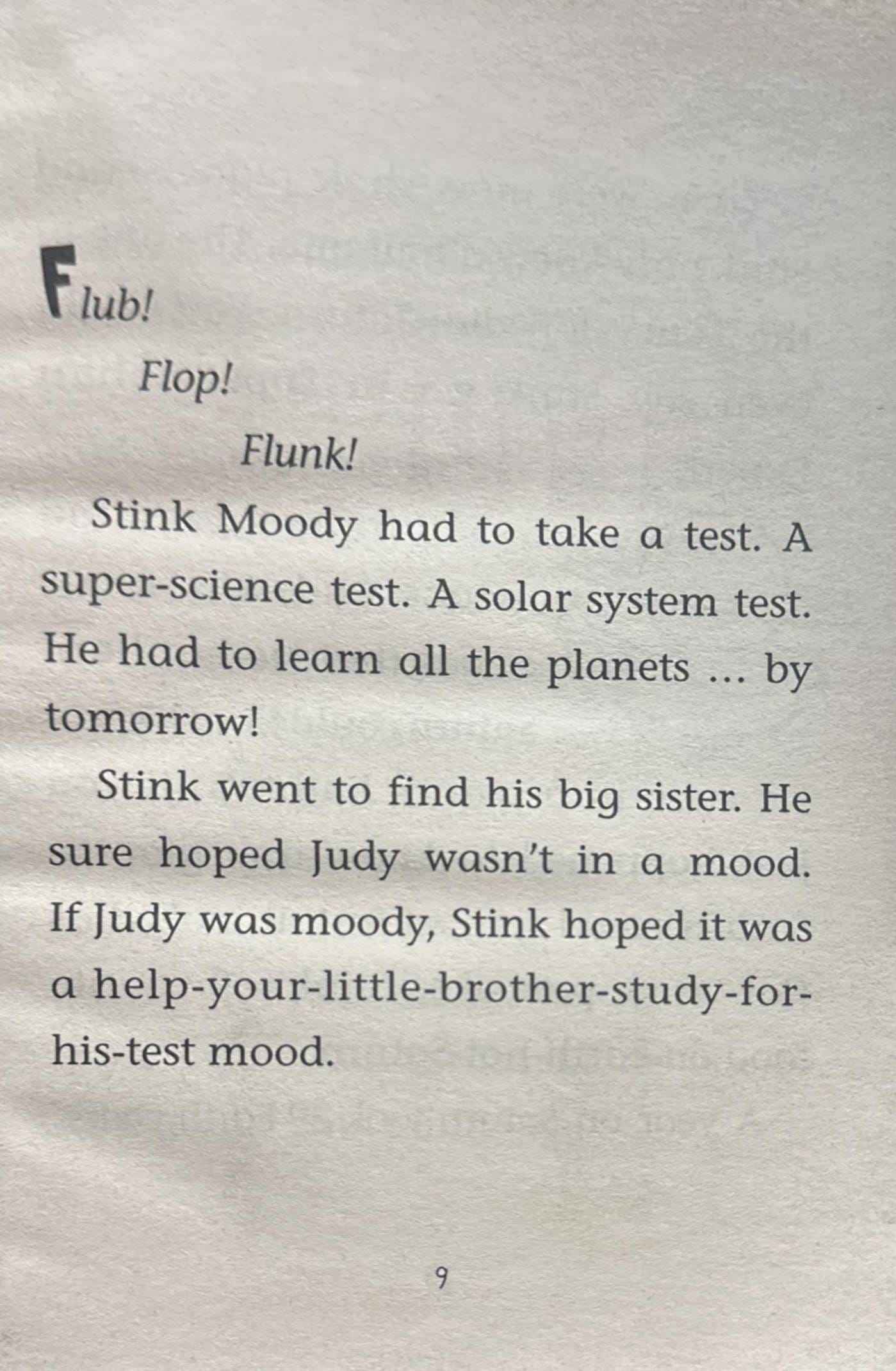 Stink #5 Solar System Superhero