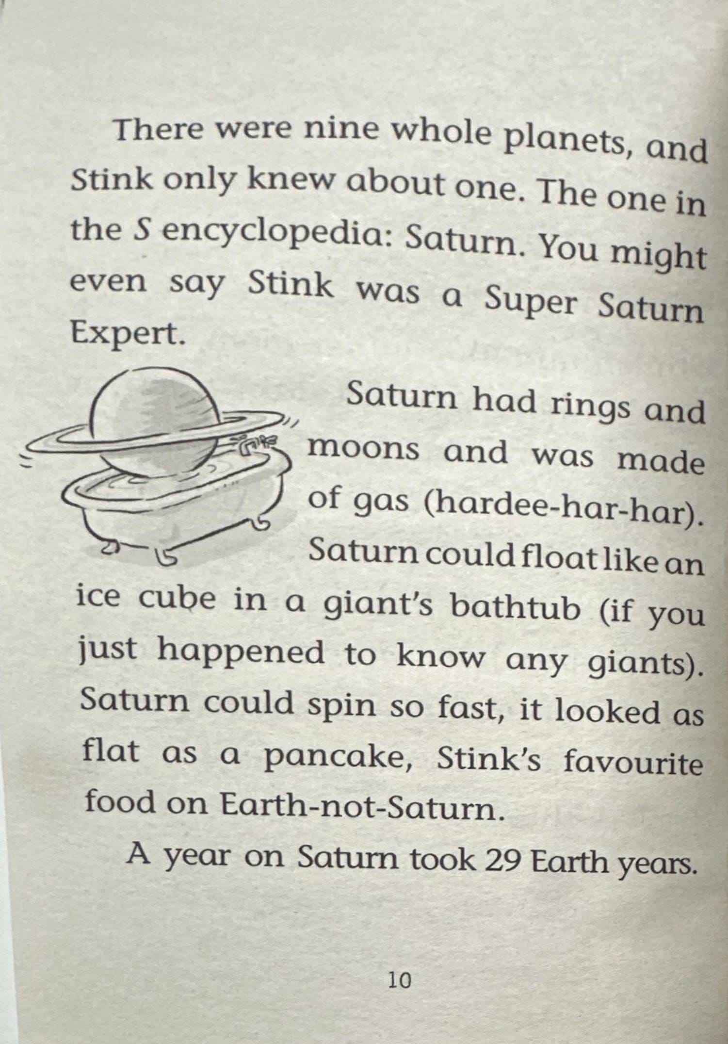 Stink #5 Solar System Superhero