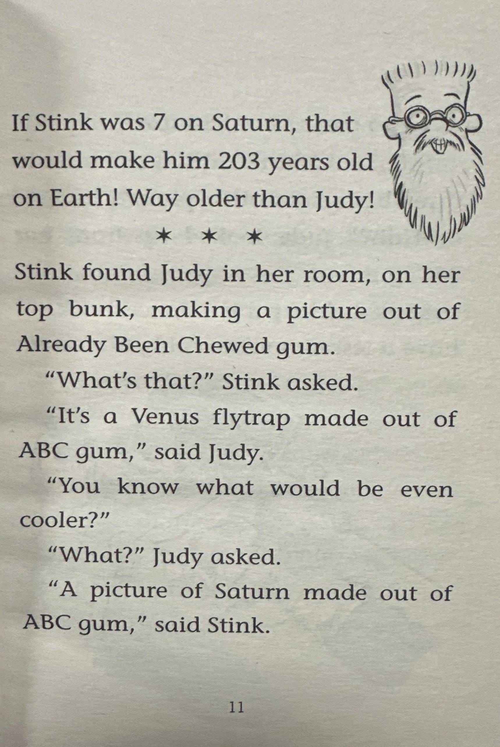 Stink #5 Solar System Superhero