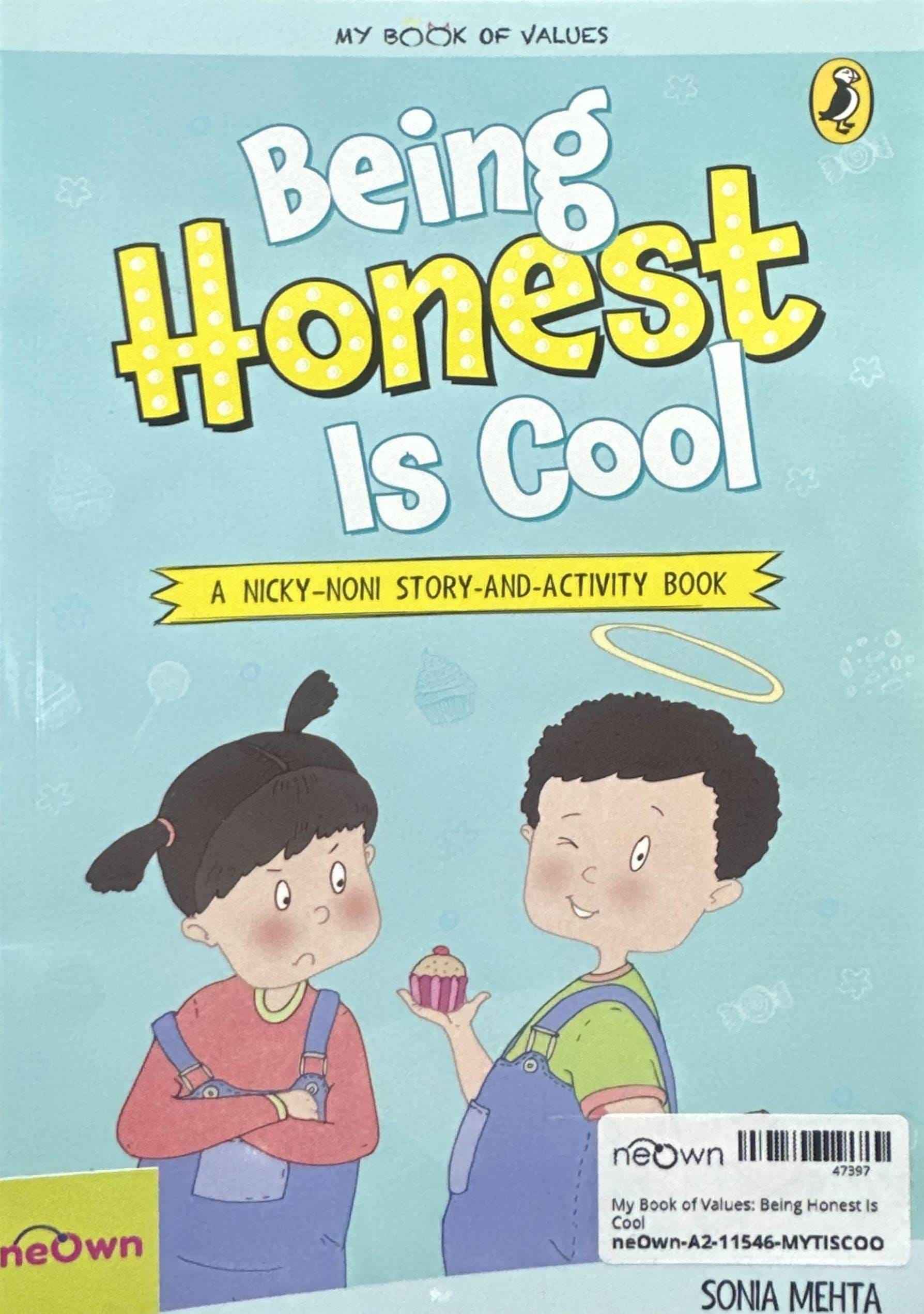 My Book of Values: Being Honest Is Cool