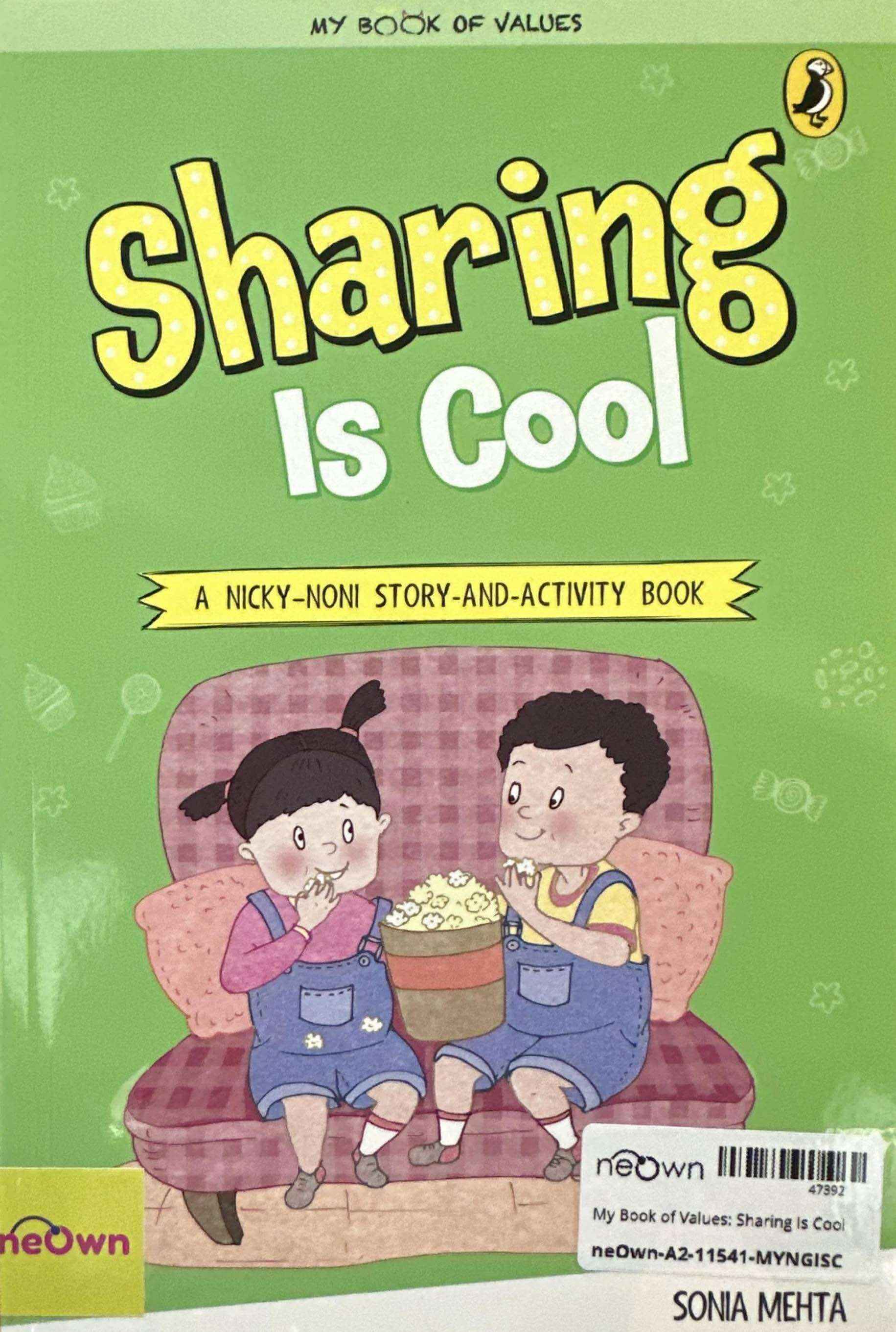My Book of Values: Sharing Is Cool