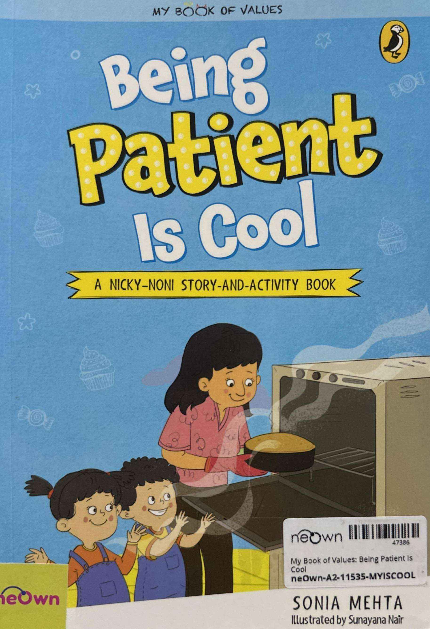 My Book of Values: Being Patient Is Cool