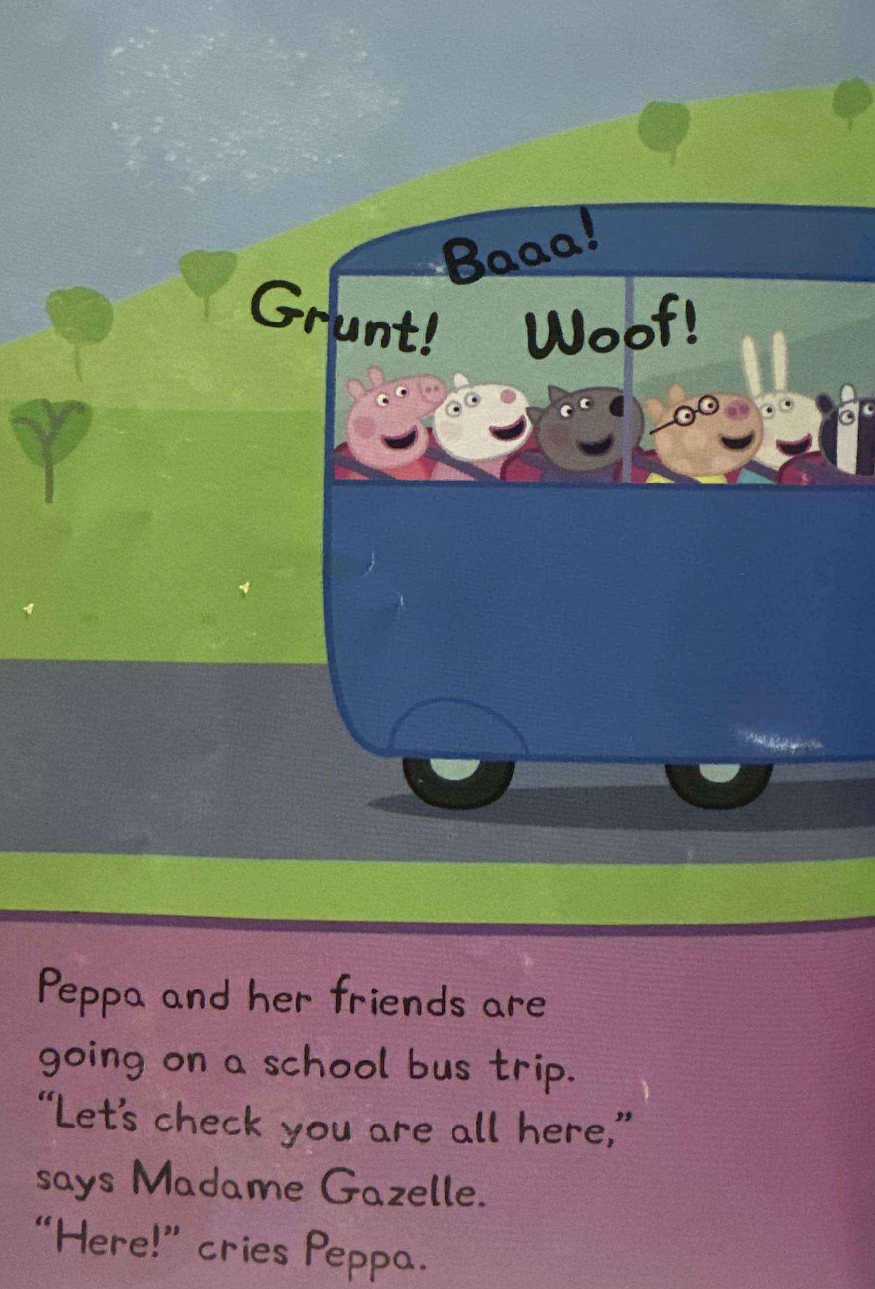Peppa Pig: School Bus Trip (Hardcover)