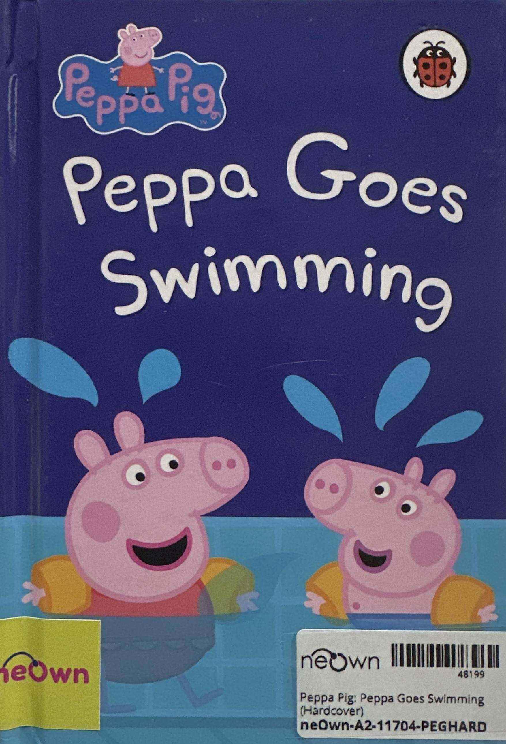 Peppa Pig: Peppa Goes Swimming (Hardcover)