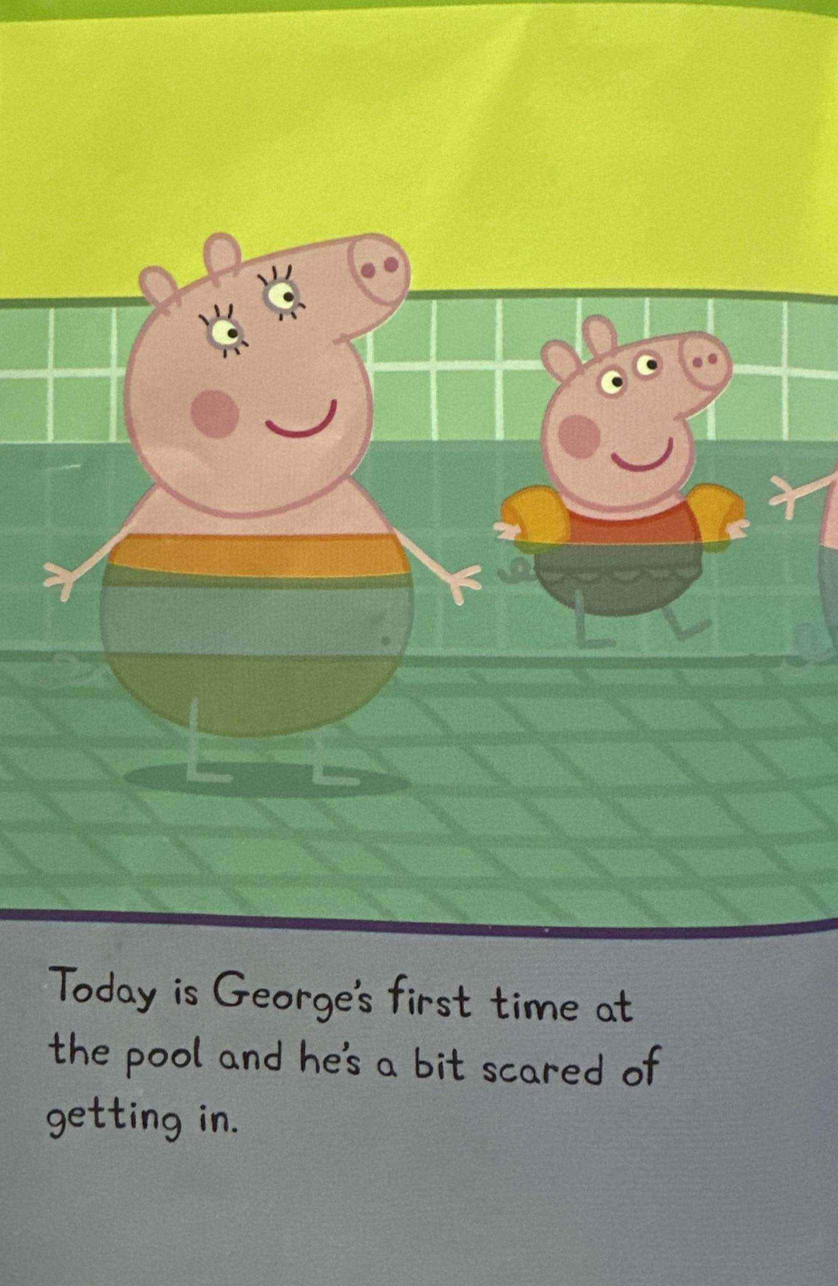 Peppa Pig: Peppa Goes Swimming (Hardcover)