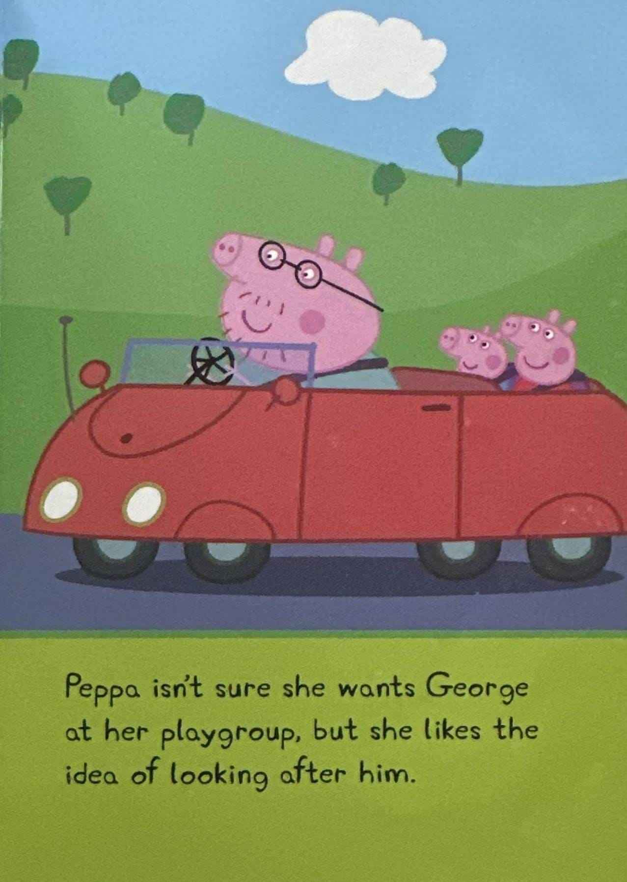 Peppa Pig: George's First Day at Playgroup (Hardcover)