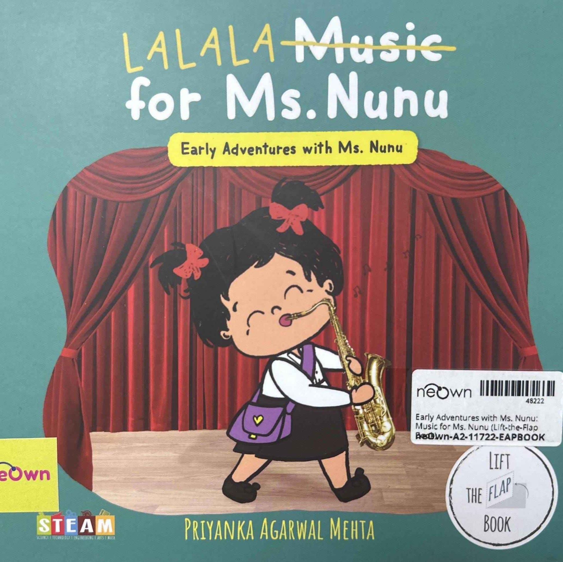 Early Adventures with Ms. Nunu: Music for Ms. Nunu (Lift-the-Flap Book)