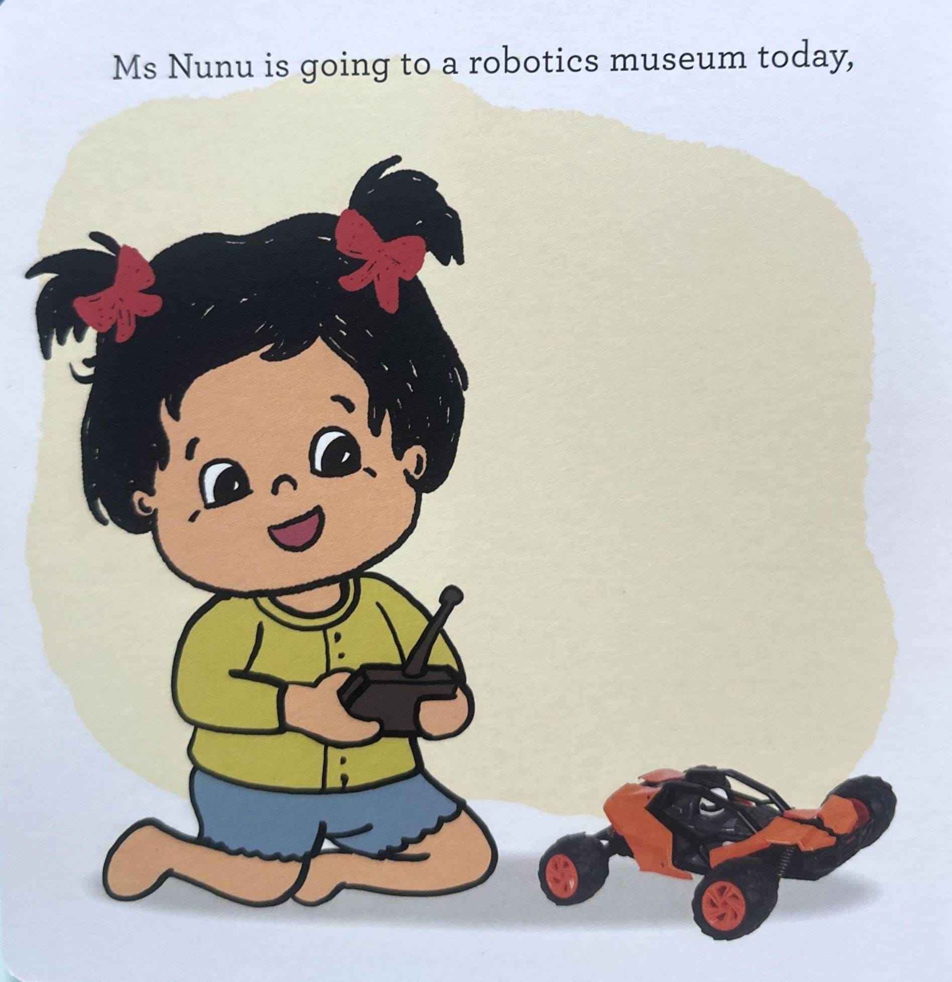 Early Adventures with Ms. Nunu: Robot for Ms. Nunu (Lift-the-Flap Book)