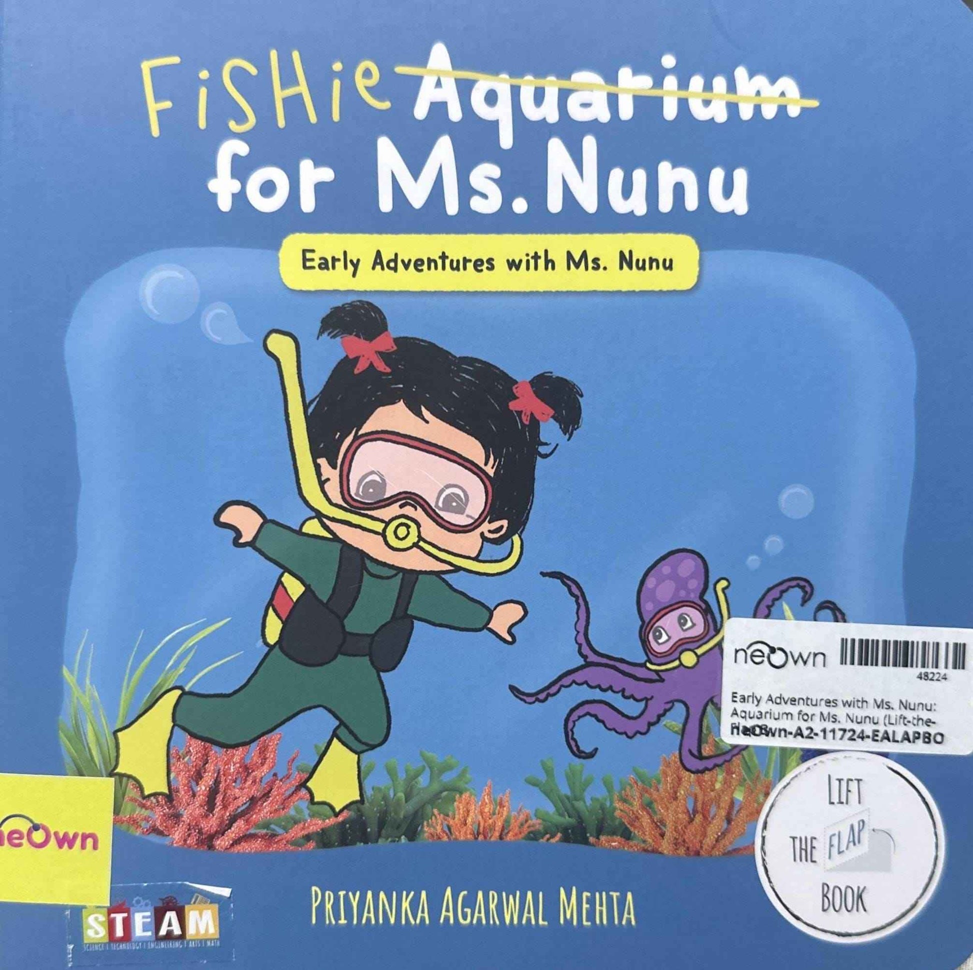 Early Adventures with Ms. Nunu: Aquarium for Ms. Nunu (Lift-the-Flap Book)