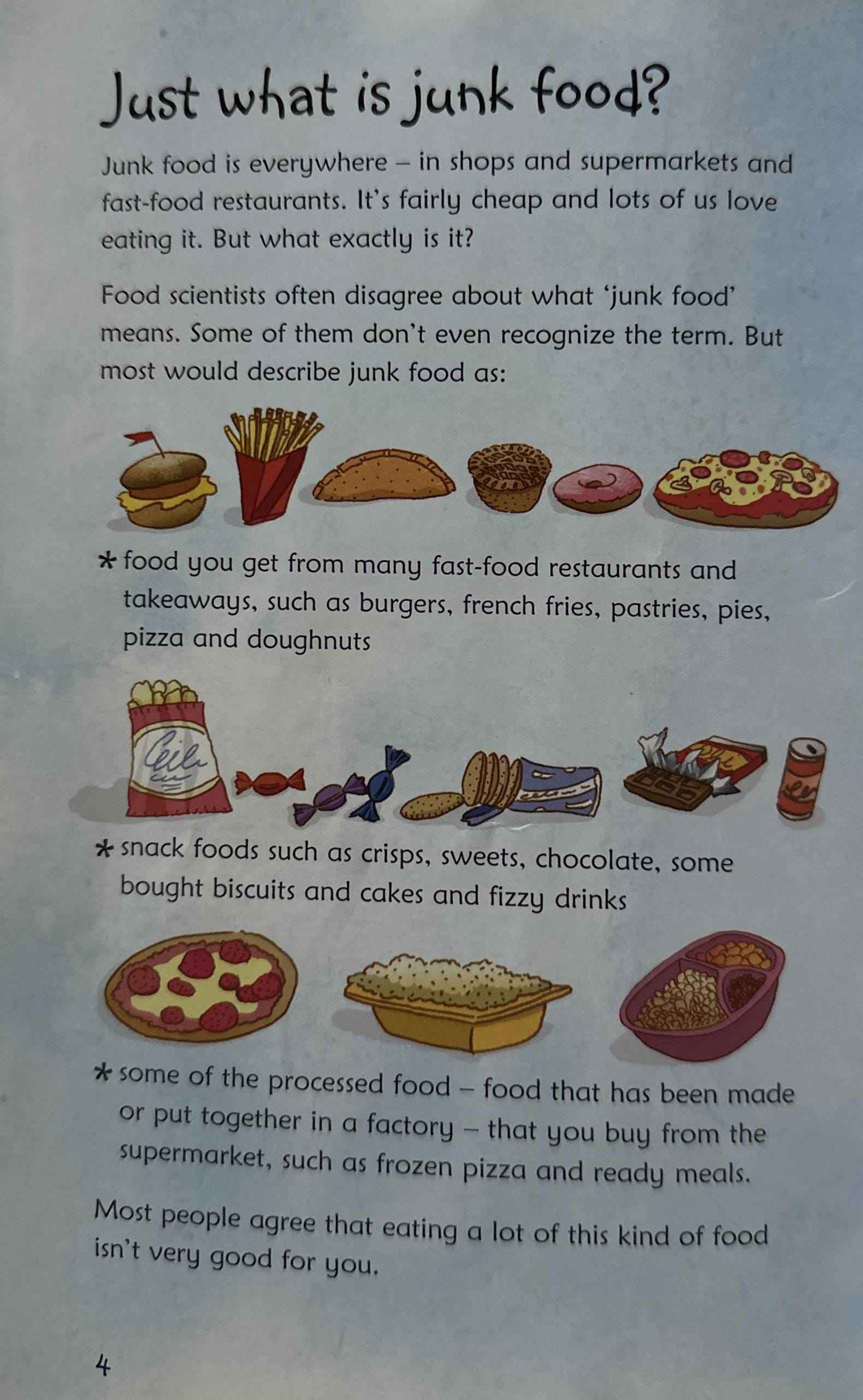 Why Shouldn't I Eat Junk Food?