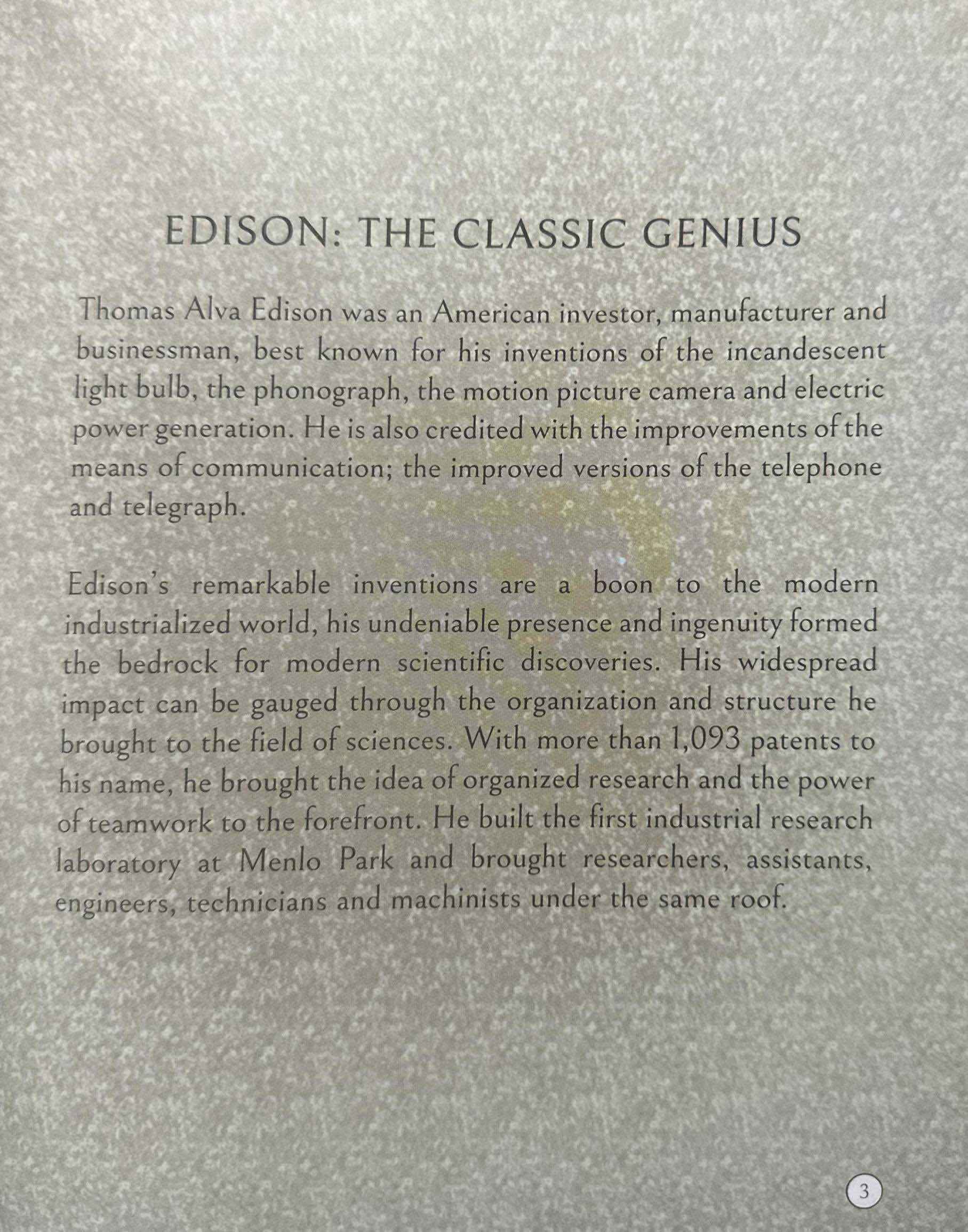 Thomas Edison: Extraordinary Scientist Who Changed The World