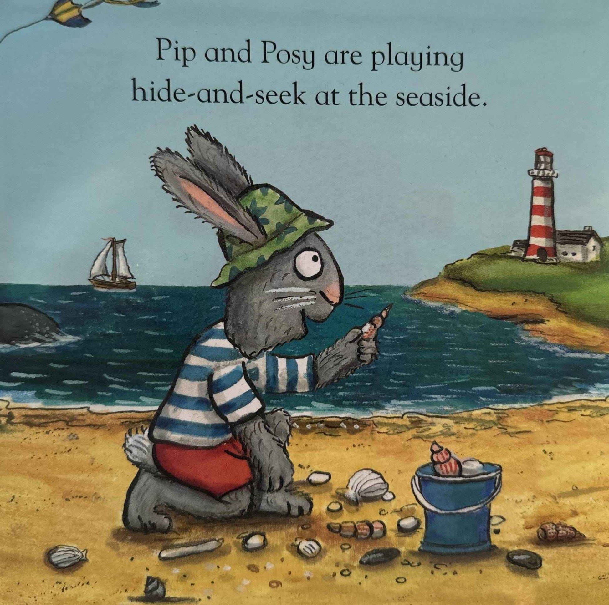 Pip and Posy Where Are You?: Pip and Posy At the Seaside