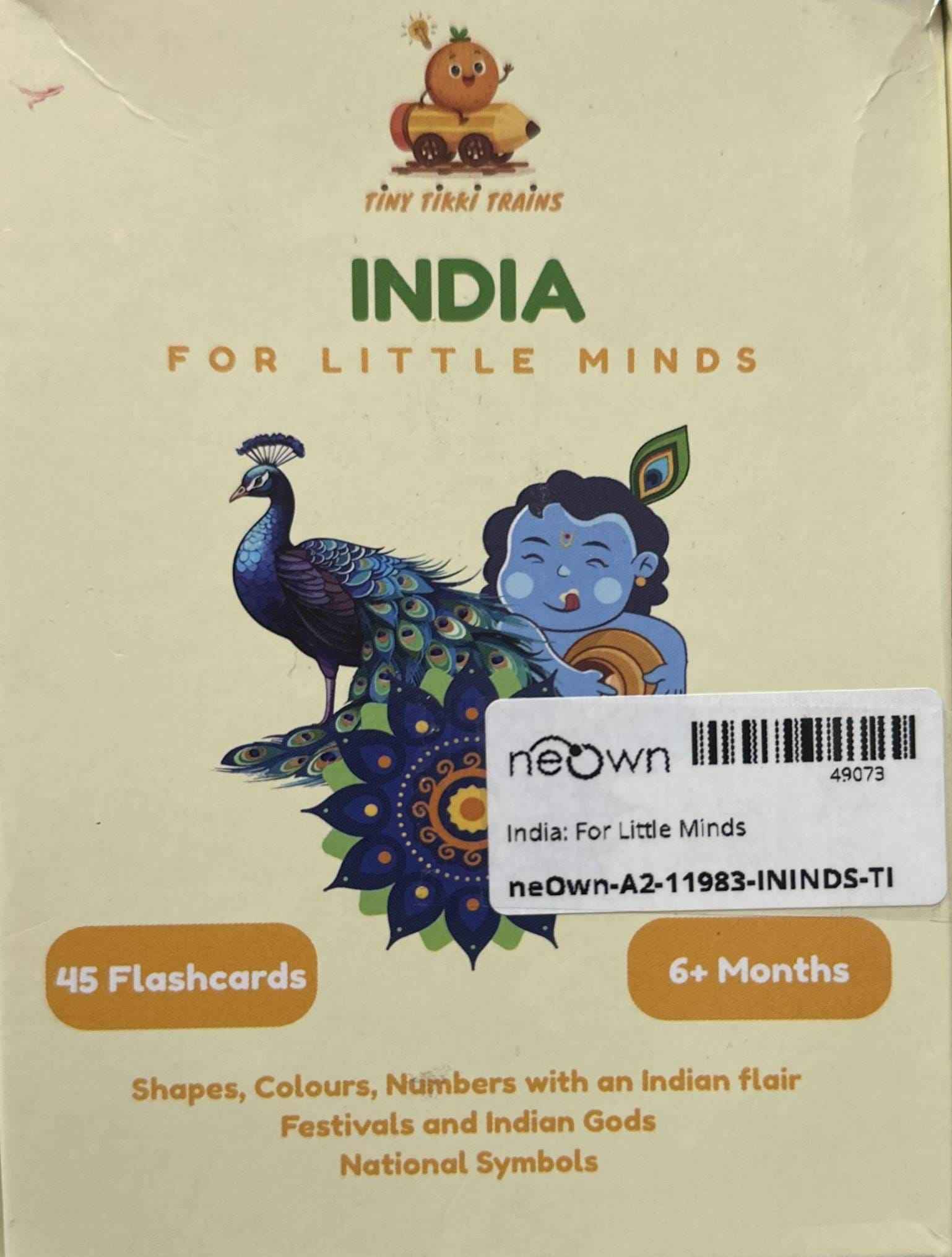 India: For Little Minds (Flash Cards)