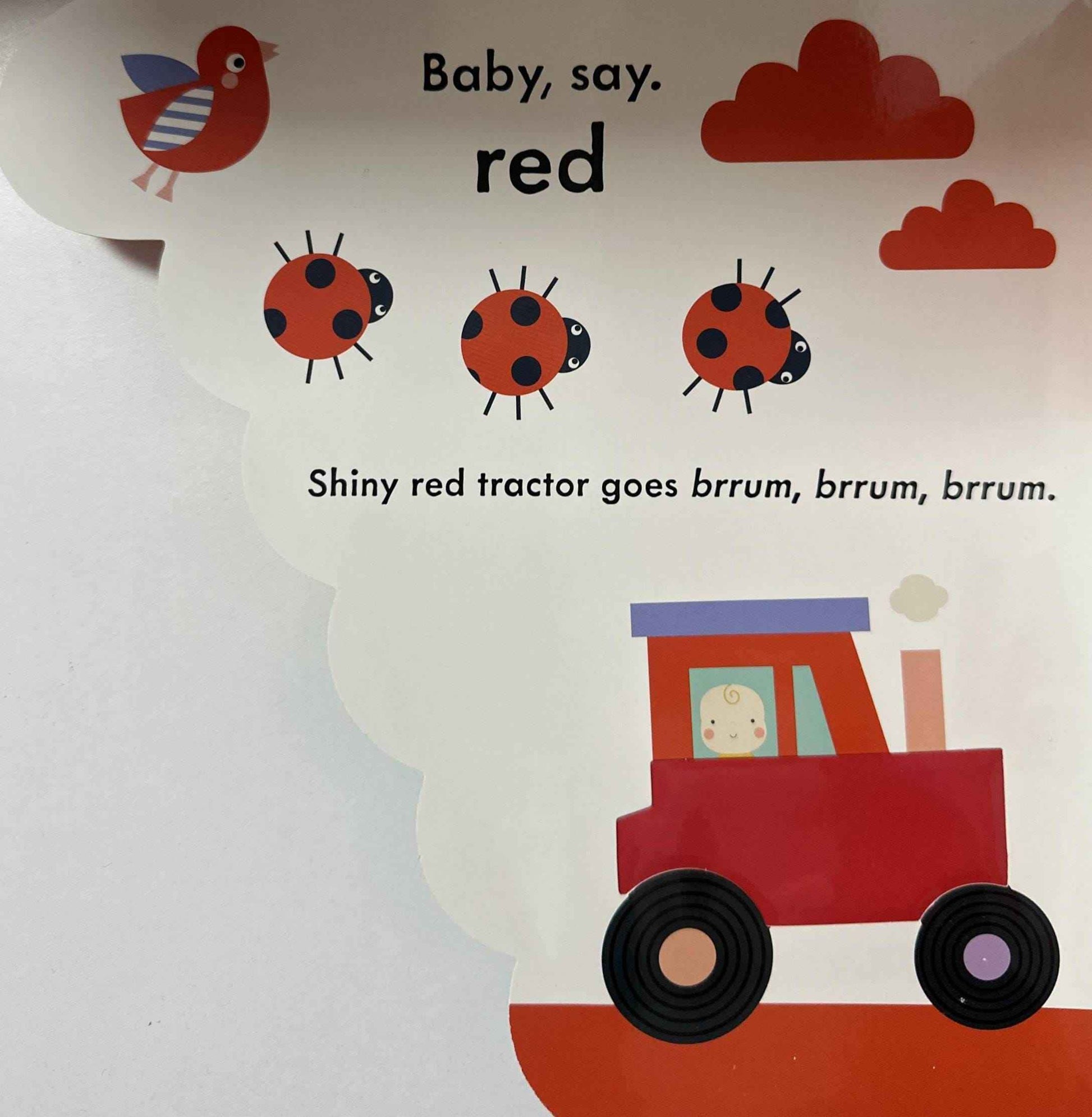 Baby Touch: Rainbow (A Touch-and-Feel Playbook)