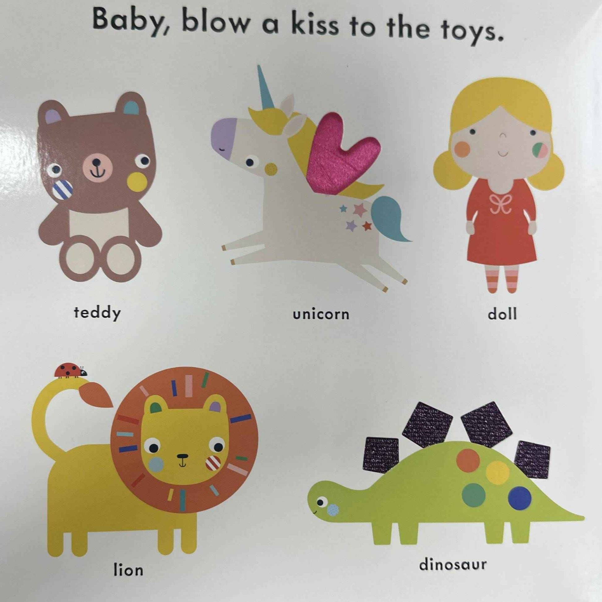Baby Touch: Hugs and Kisses  (A Touch-and-Feel Playbook)