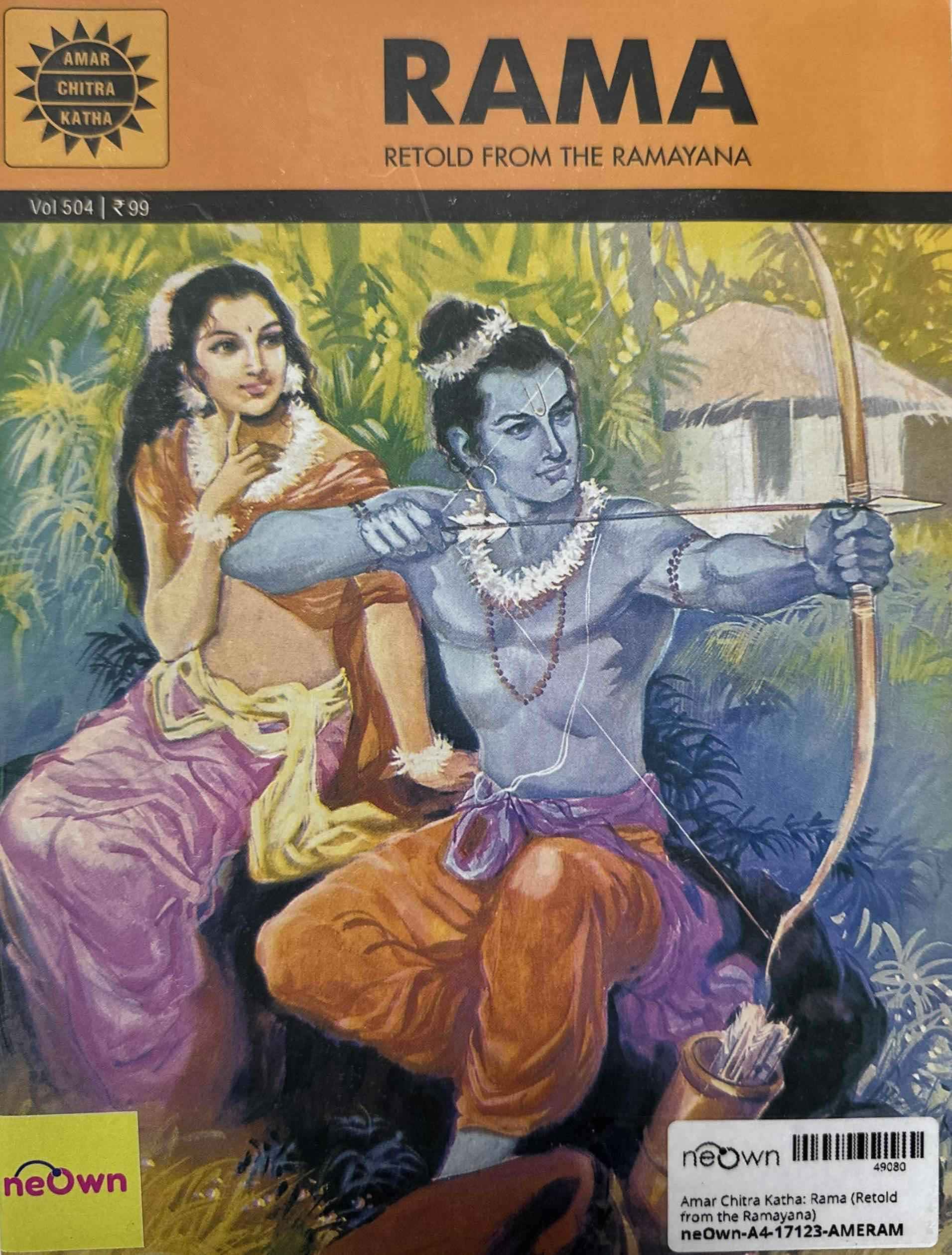 Amar Chitra Katha: Rama (Retold from the Ramayana)