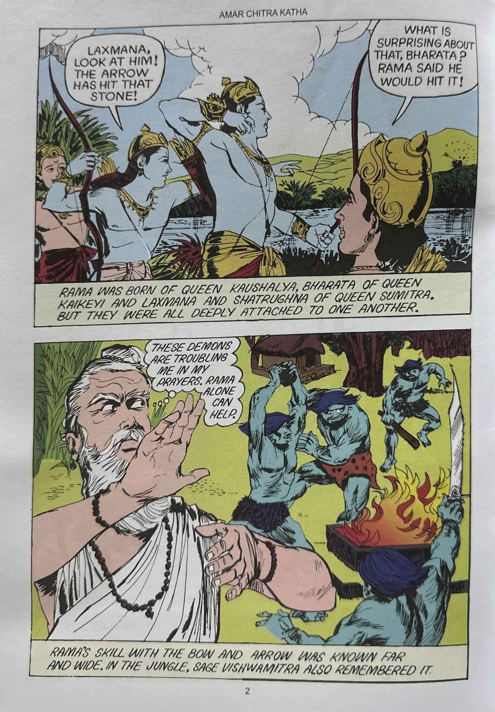 Amar Chitra Katha: Rama (Retold from the Ramayana)