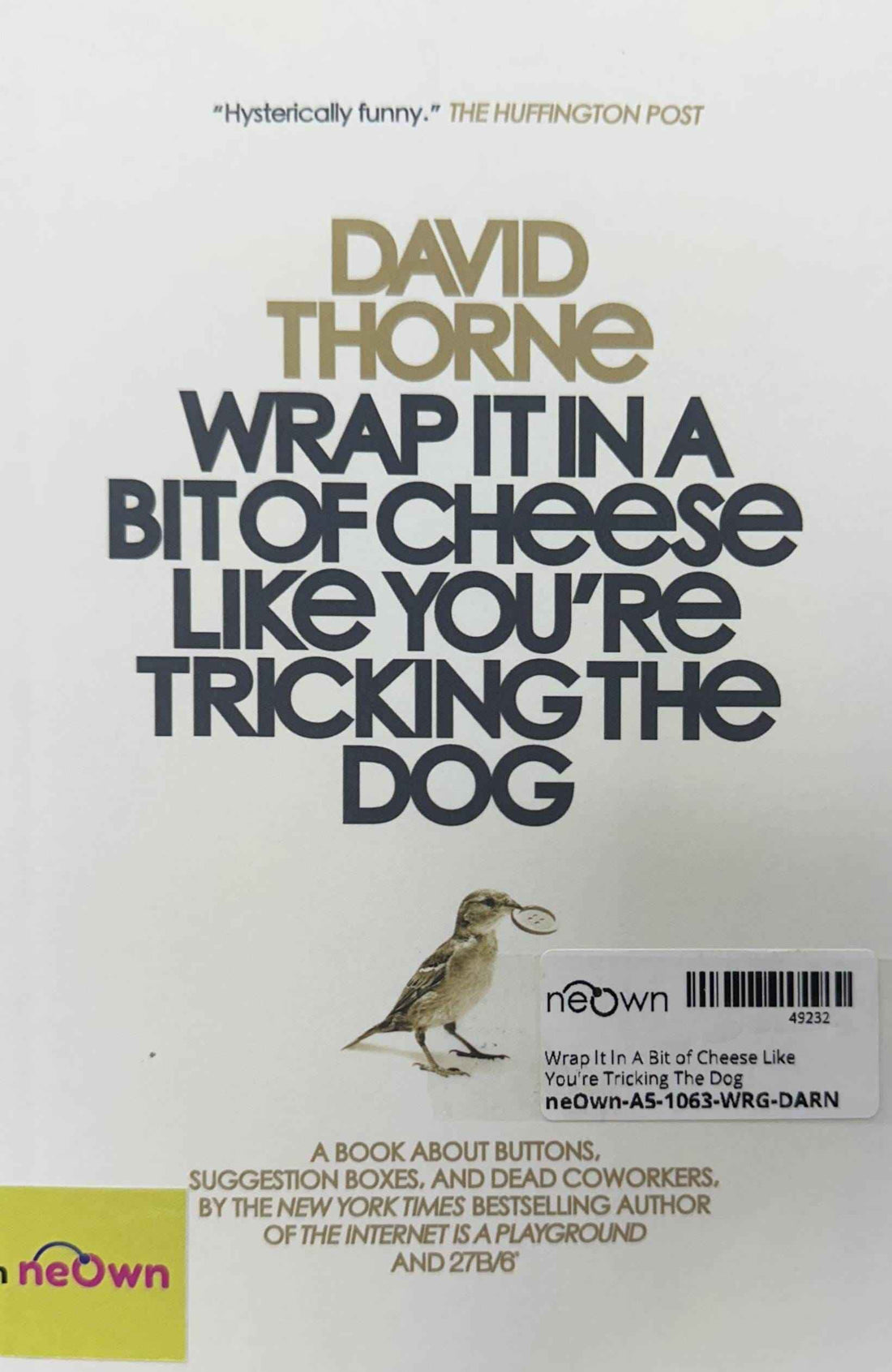 Wrap It In A Bit of Cheese Like You're Tricking The Dog