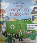 Usborne Peep Inside How a Recycling Truck Works