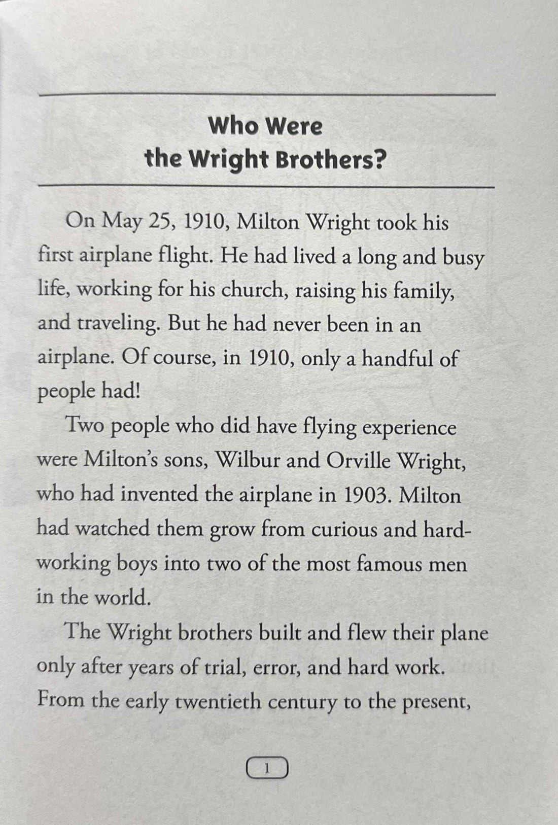 Who Were the Wright Brothers?