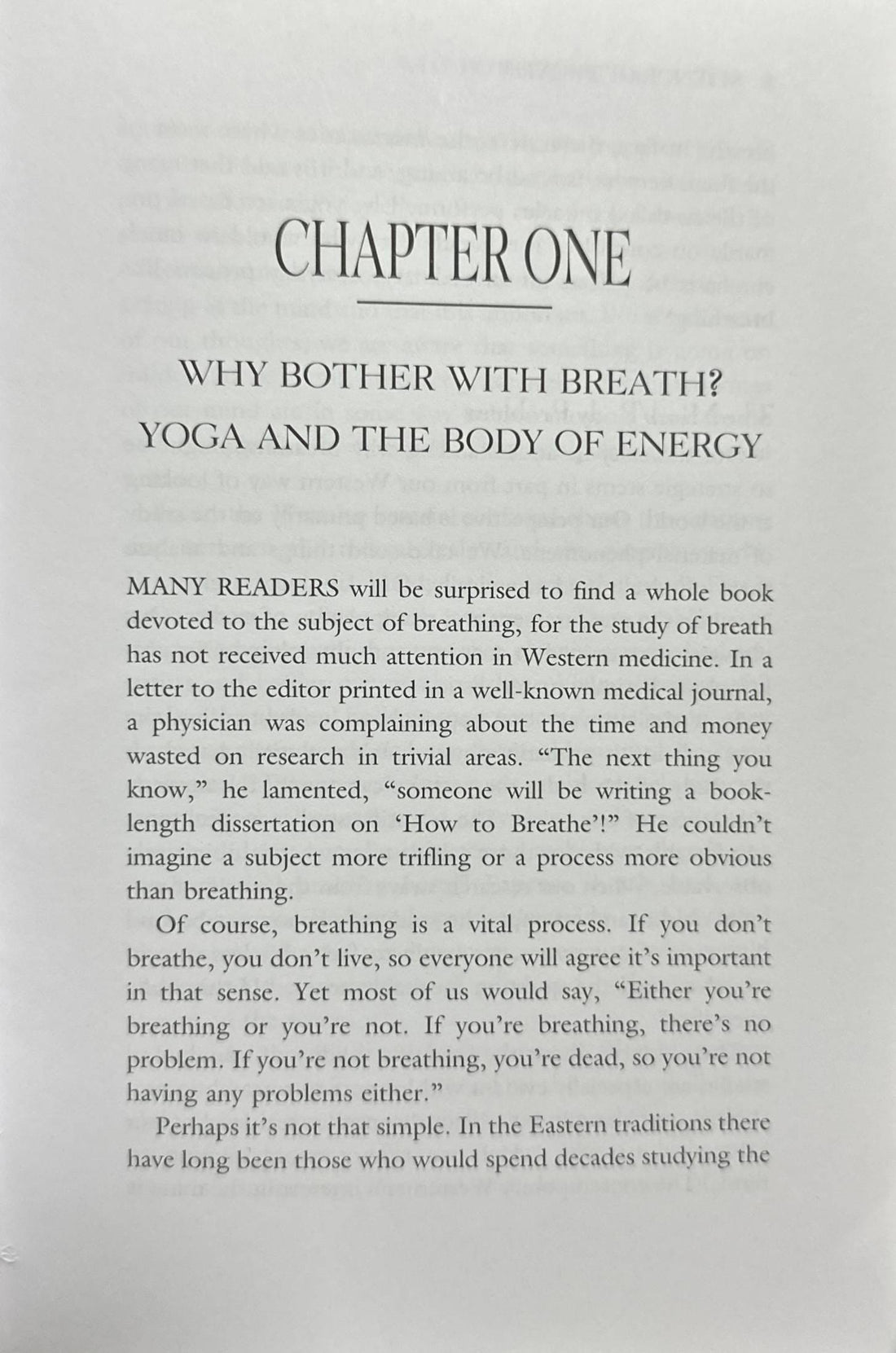 Science of Breath