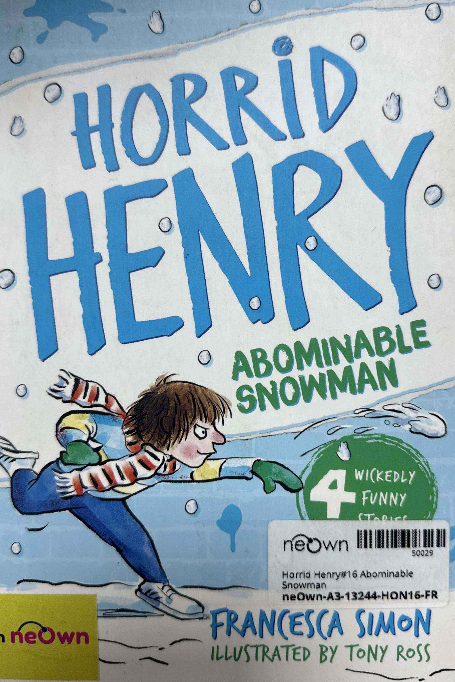 Horrid Henry#16 Abominable Snowman