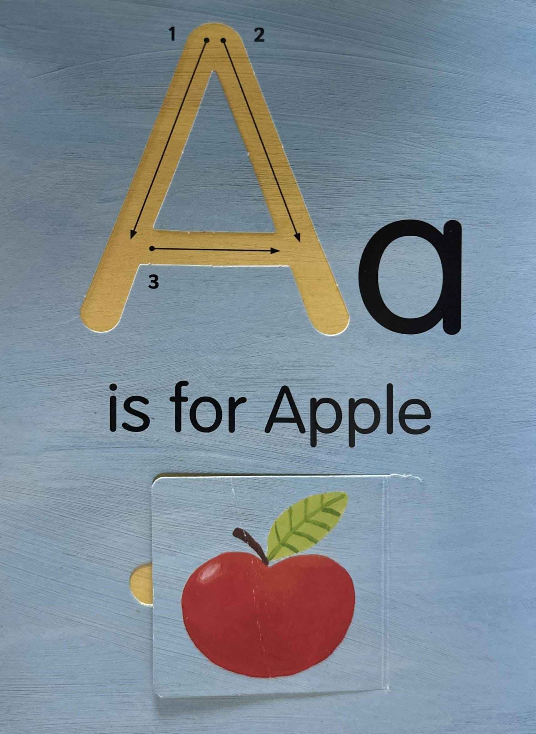 A is for Apple (Board Book)