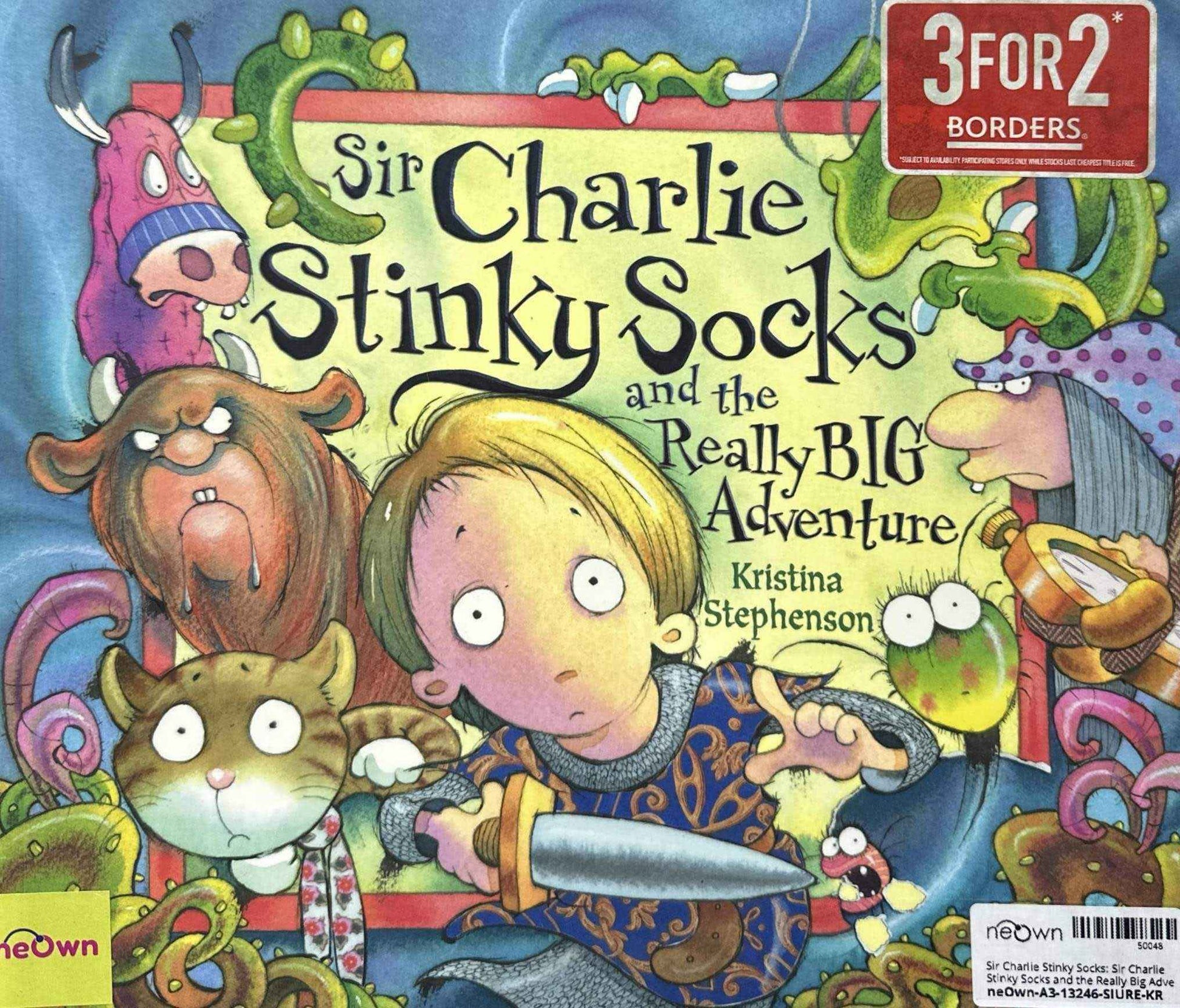 Sir Charlie Stinky Socks: Sir Charlie Stinky Socks and the Really Big Adventure