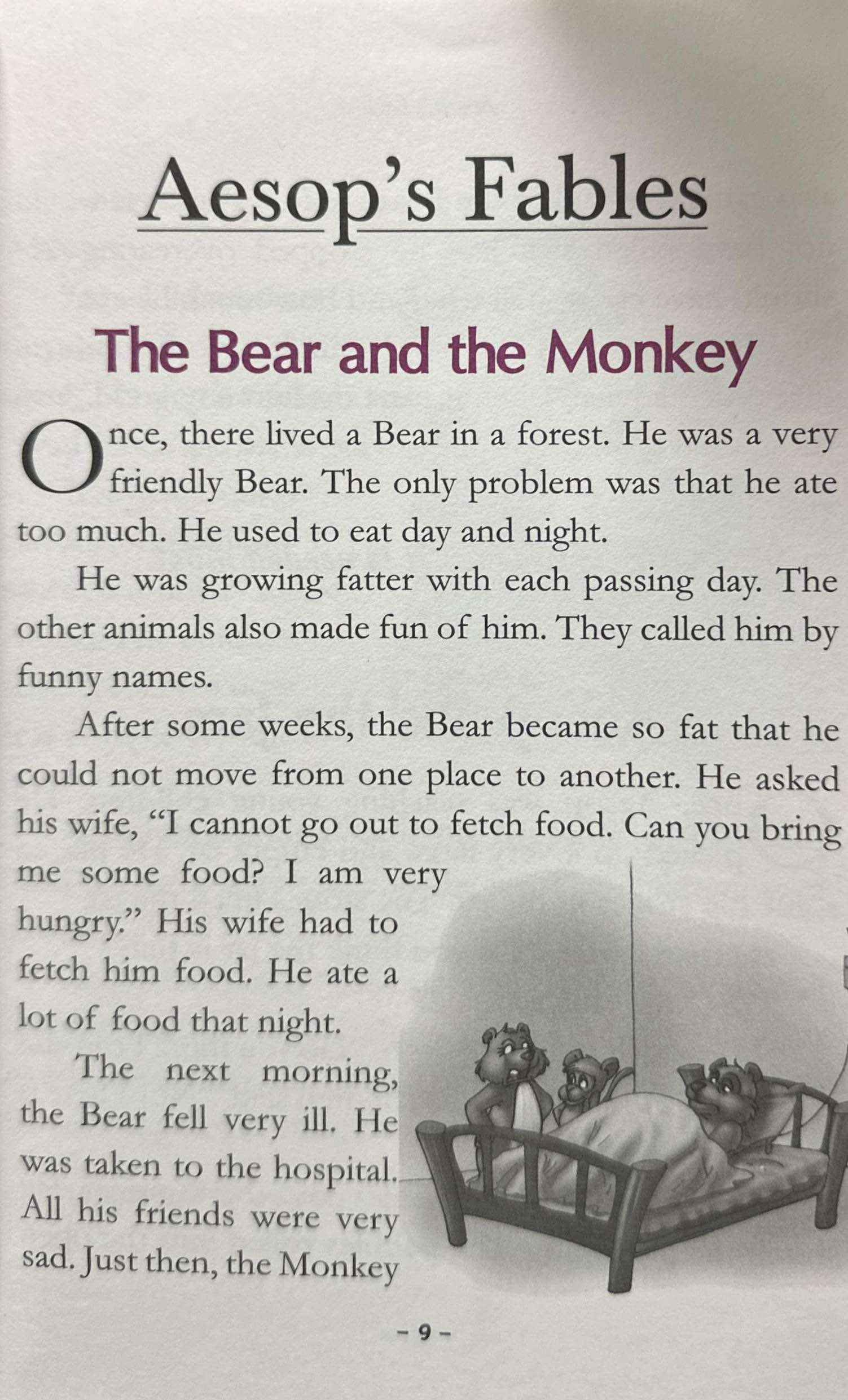 Aesop's Fables: The Bear and the Monkey and Other Stories
