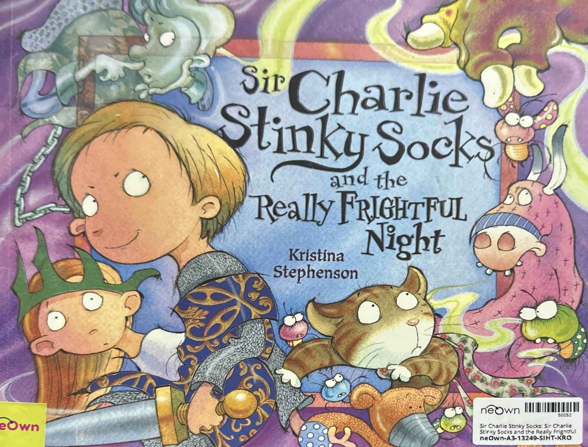 Sir Charlie Stinky Socks: Sir Charlie Stinky Socks and the Really Frightful Night