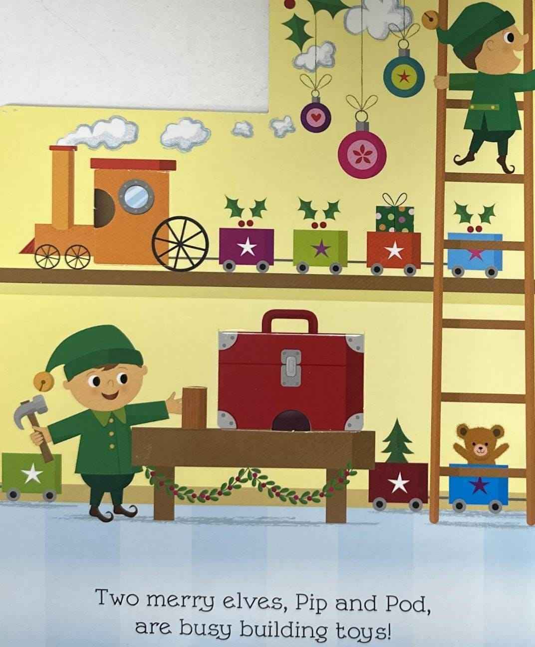 Santa's Workshop (A Lift-the-Flap Christmas Book)