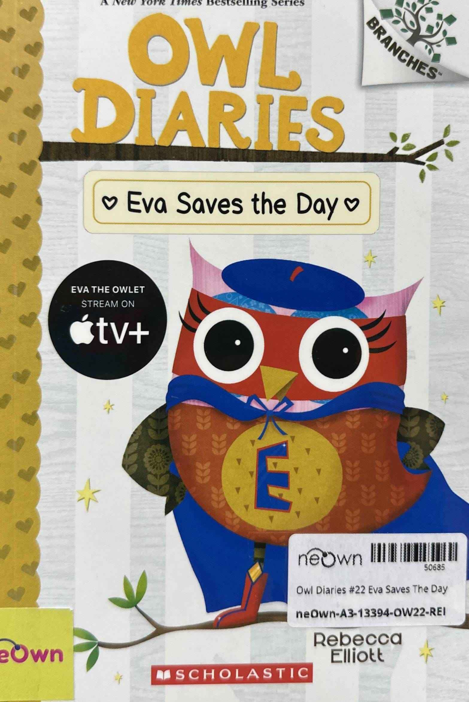 Owl Diaries #22 Eva Saves The Day