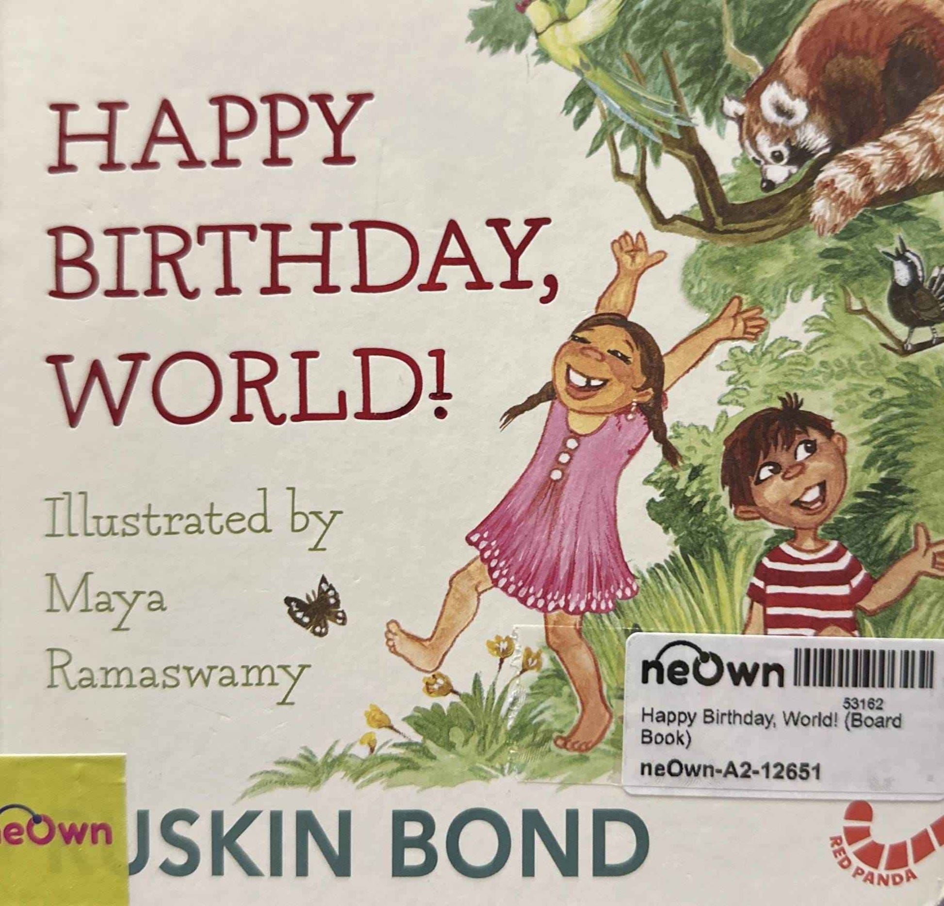 Happy Birthday, World! (Board Book)