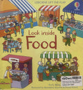 Usborne Lift the Flap Look Inside: Look Inside Food (Board Book)