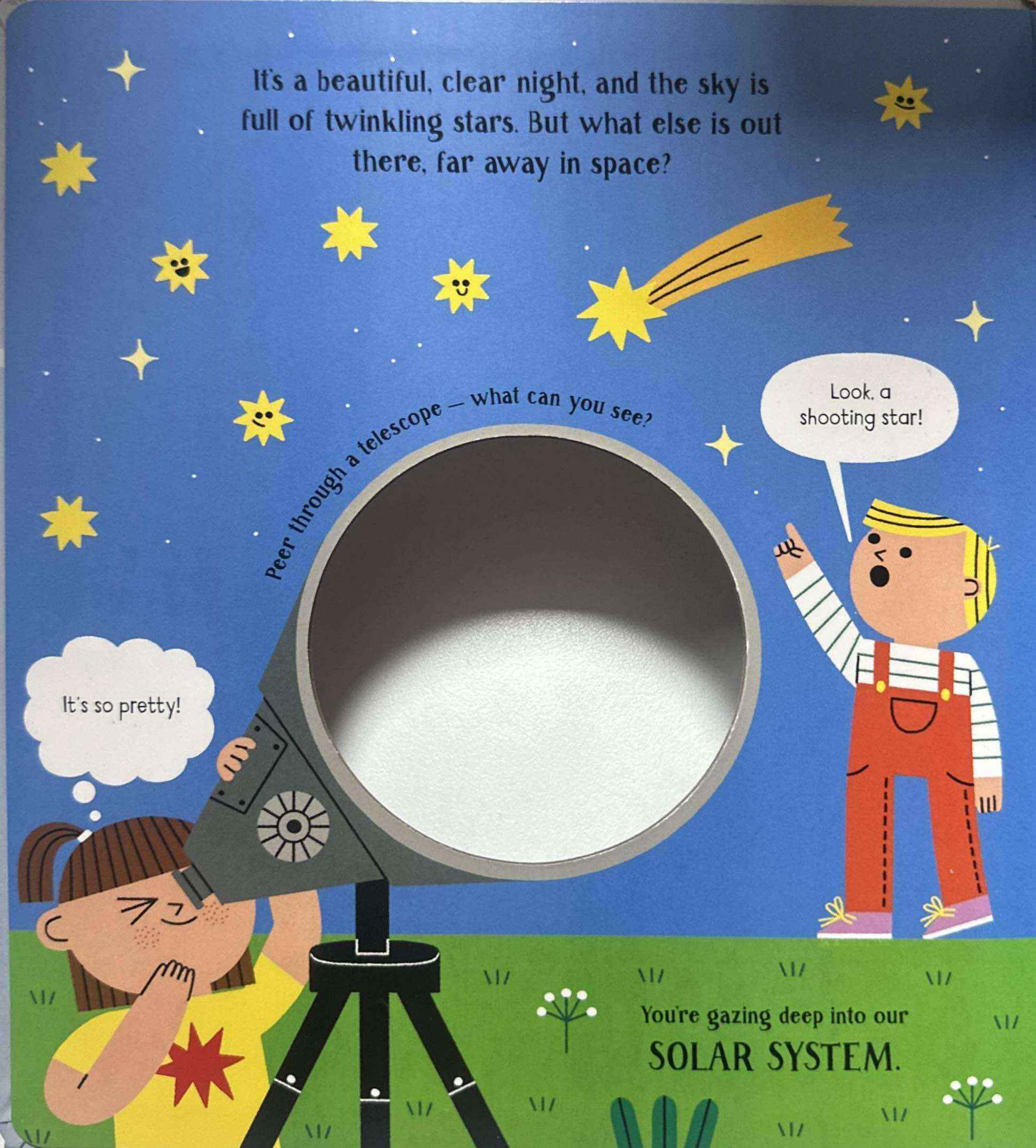 Usborne Step Inside Science: The Solar System (A Lift-The-Flap Book)