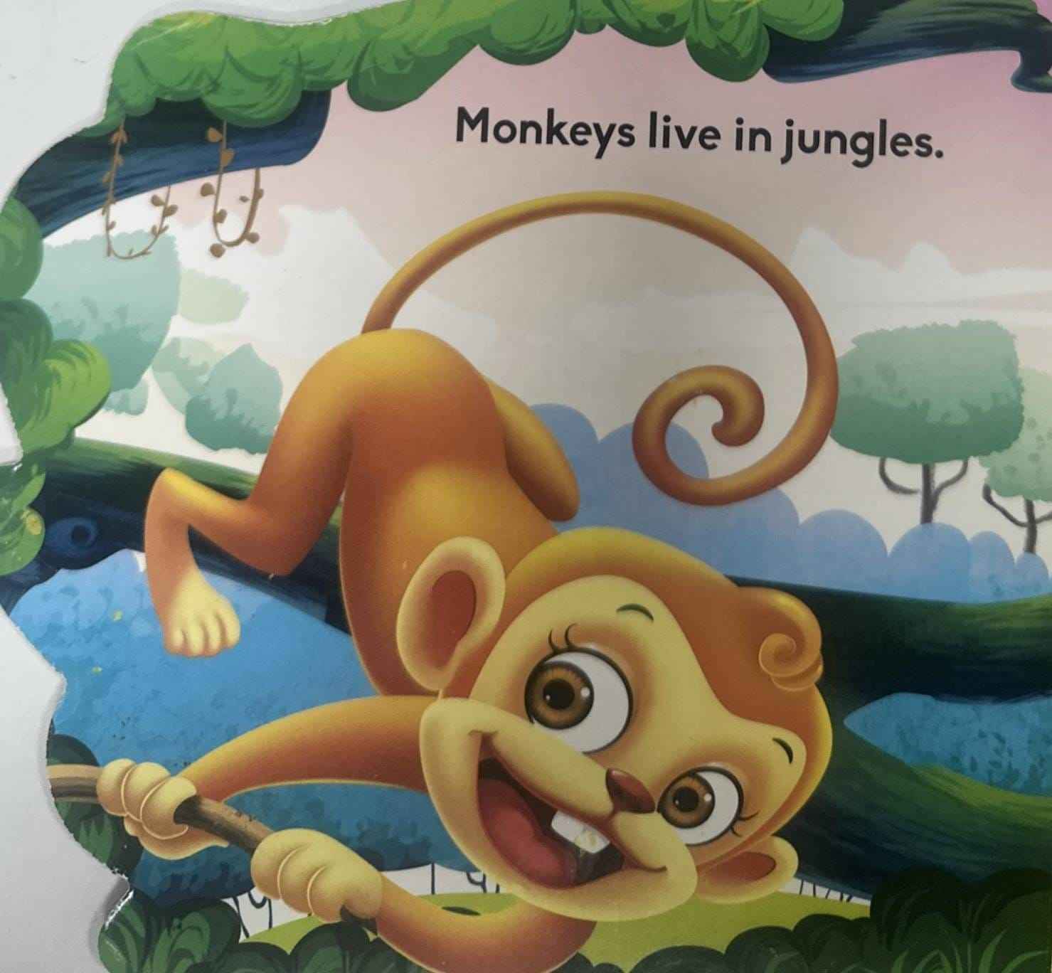 Cutout Board Books: Monkey Cutout Board Book