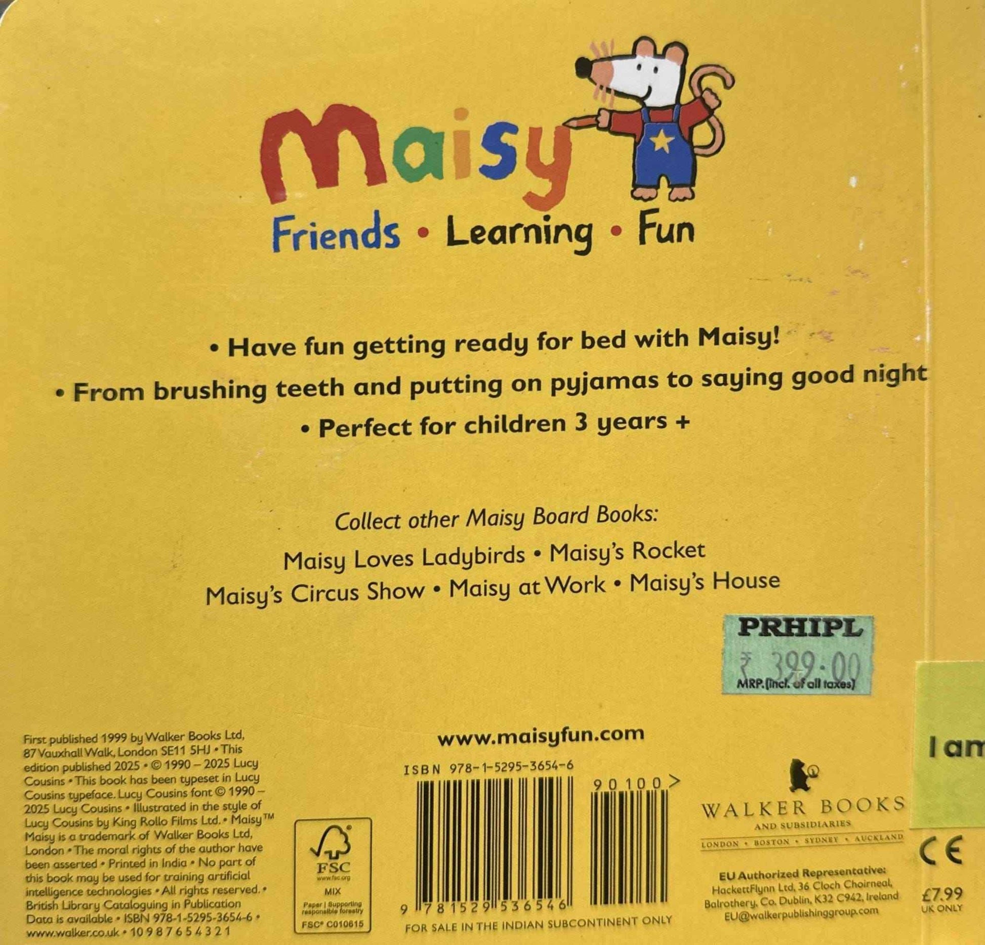 Maisy: Maisy's Bedtime (Board Book)