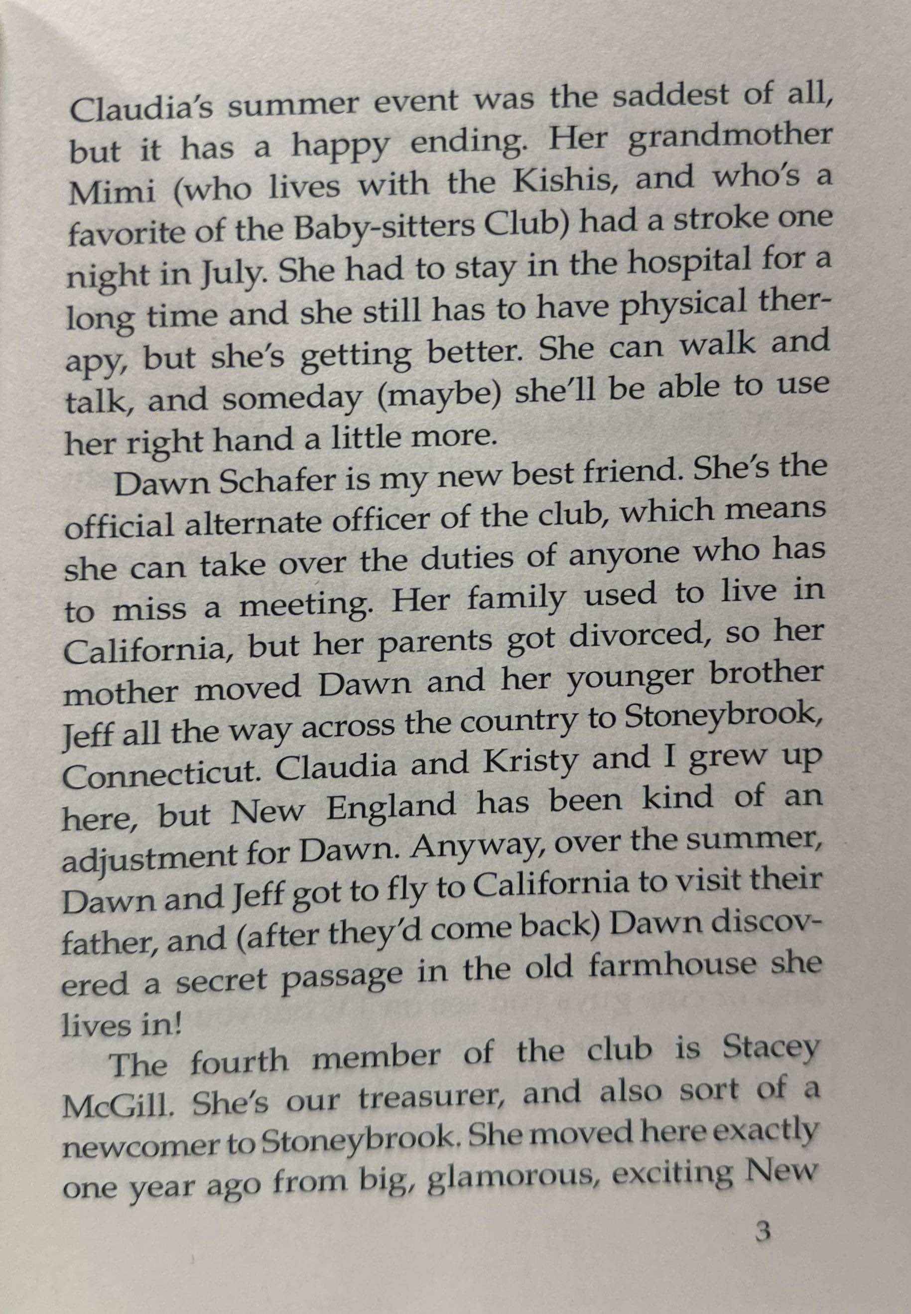 The Baby-Sitters Club #10 Logan Likes Mary Anne!