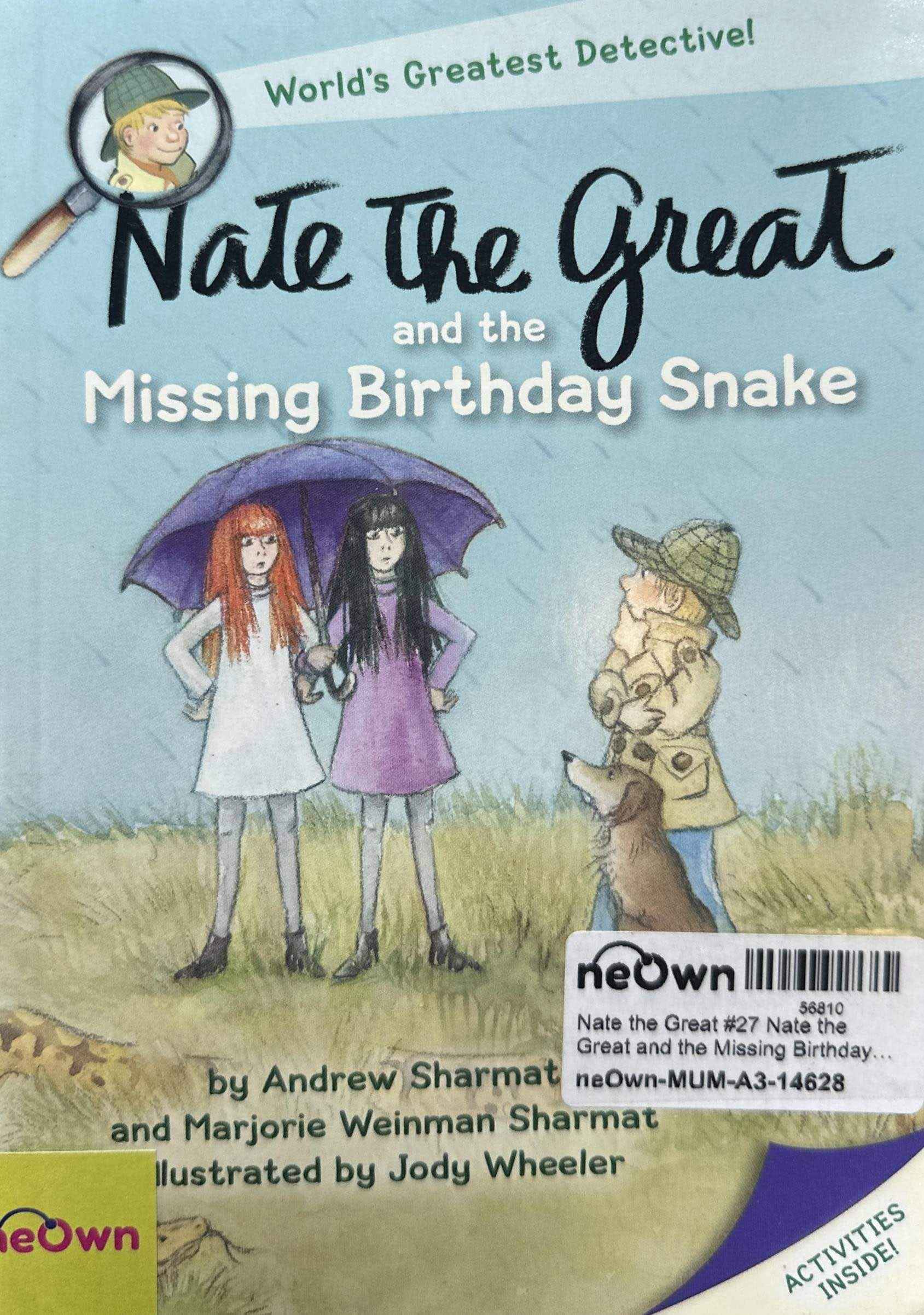 Nate the Great #27 Nate the Great and the Missing Birthday Snake
