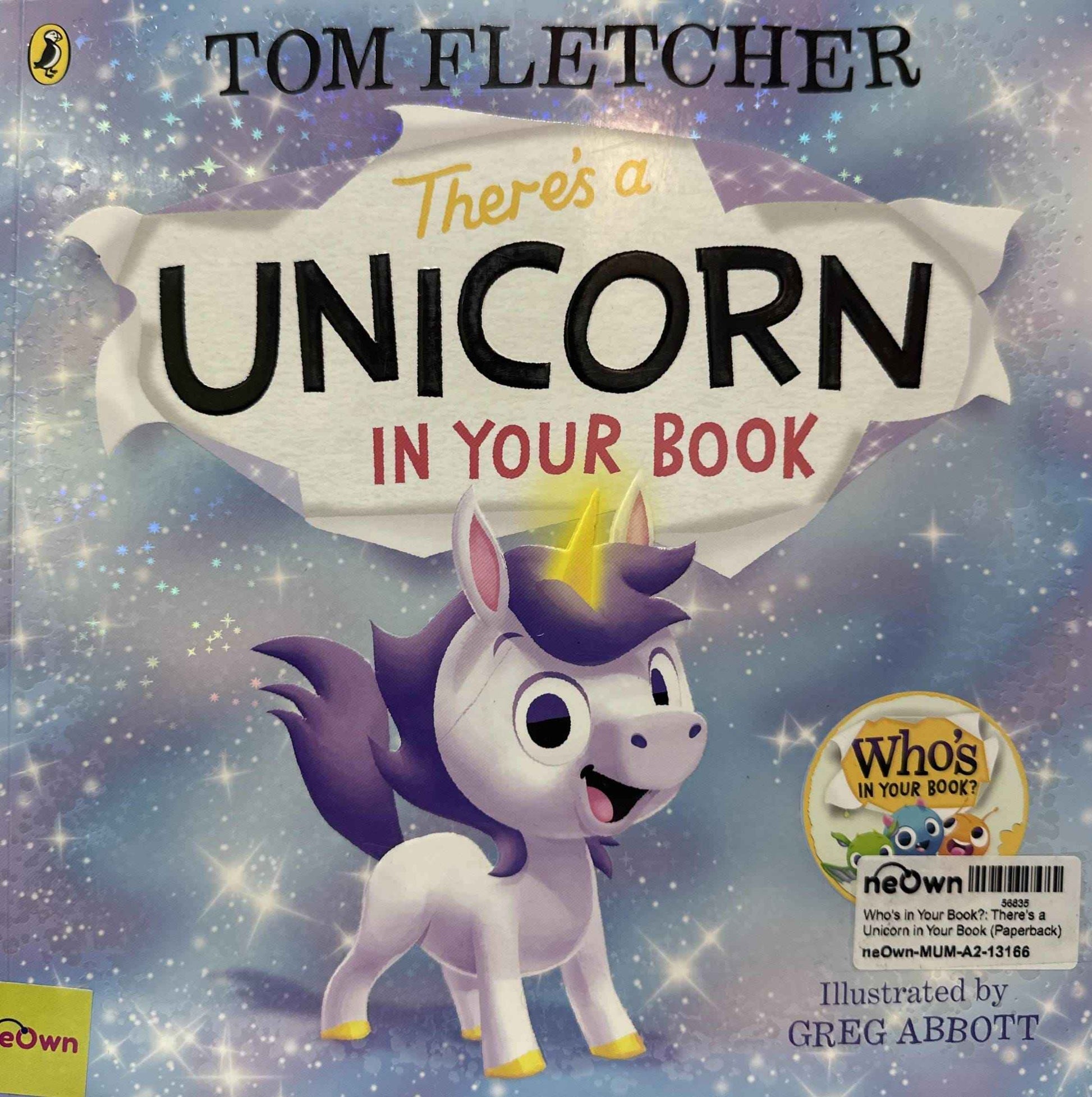 Who's in Your Book?: There's a Unicorn in Your Book (Paperback)