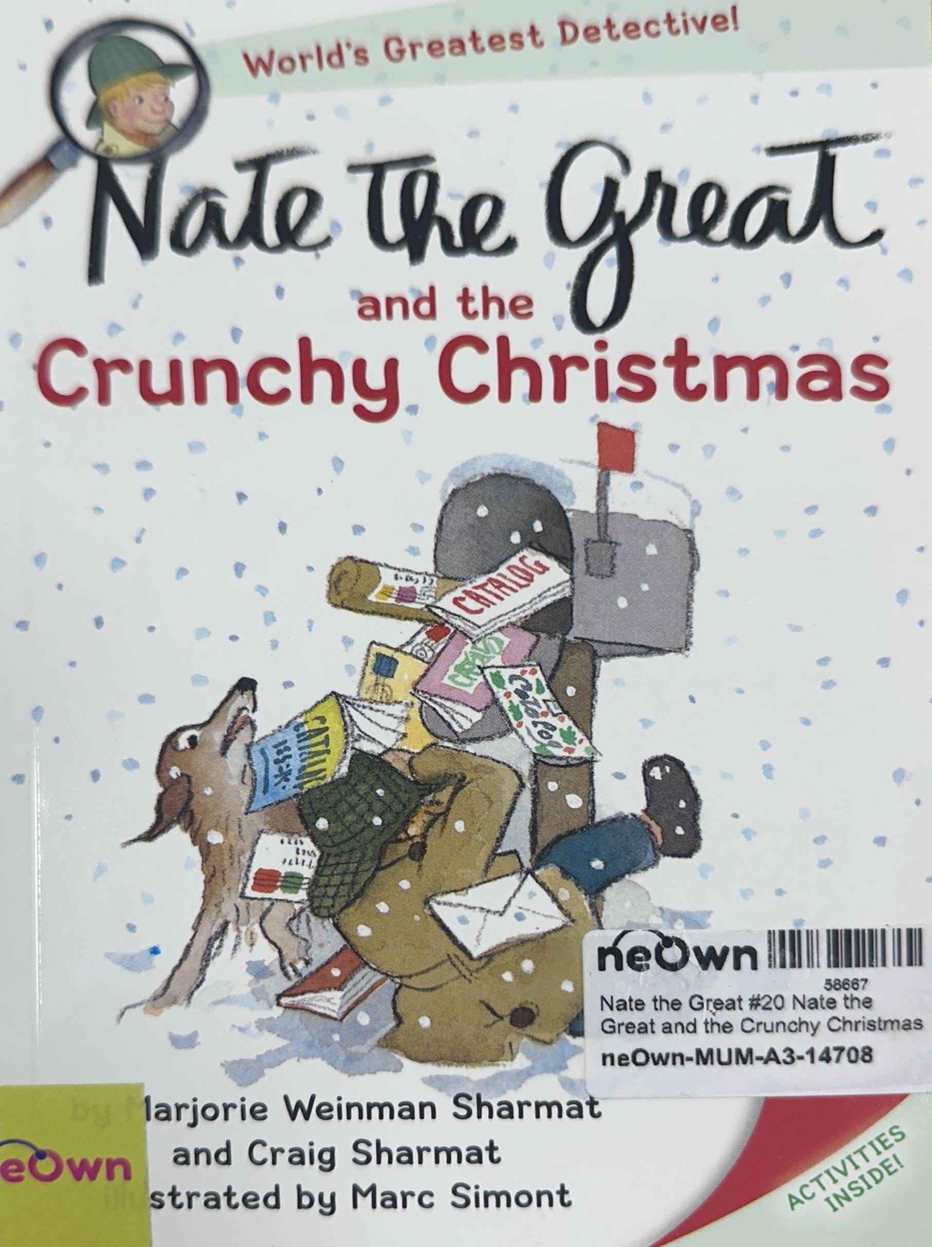 Nate the Great #20 Nate the Great and the Crunchy Christmas