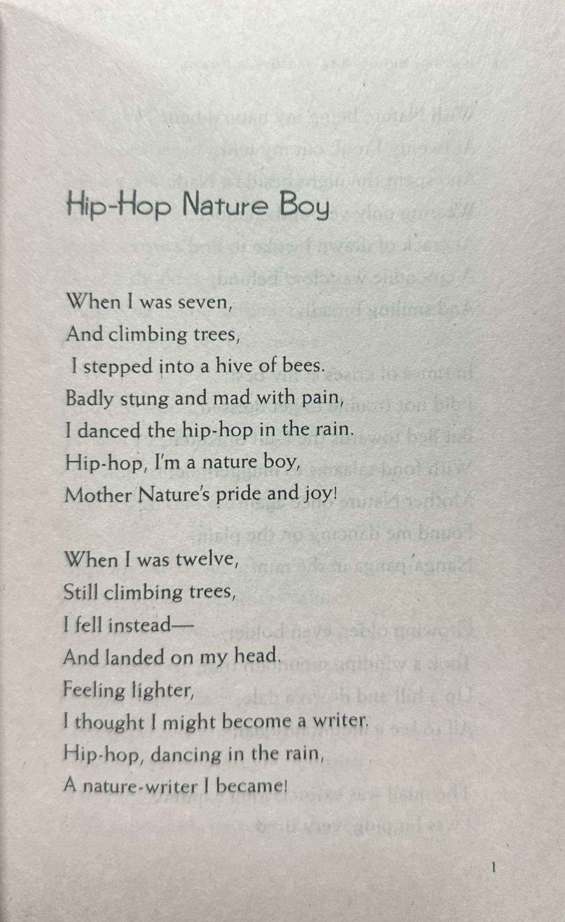 Hip-Hop Nature Boy & Other Poems