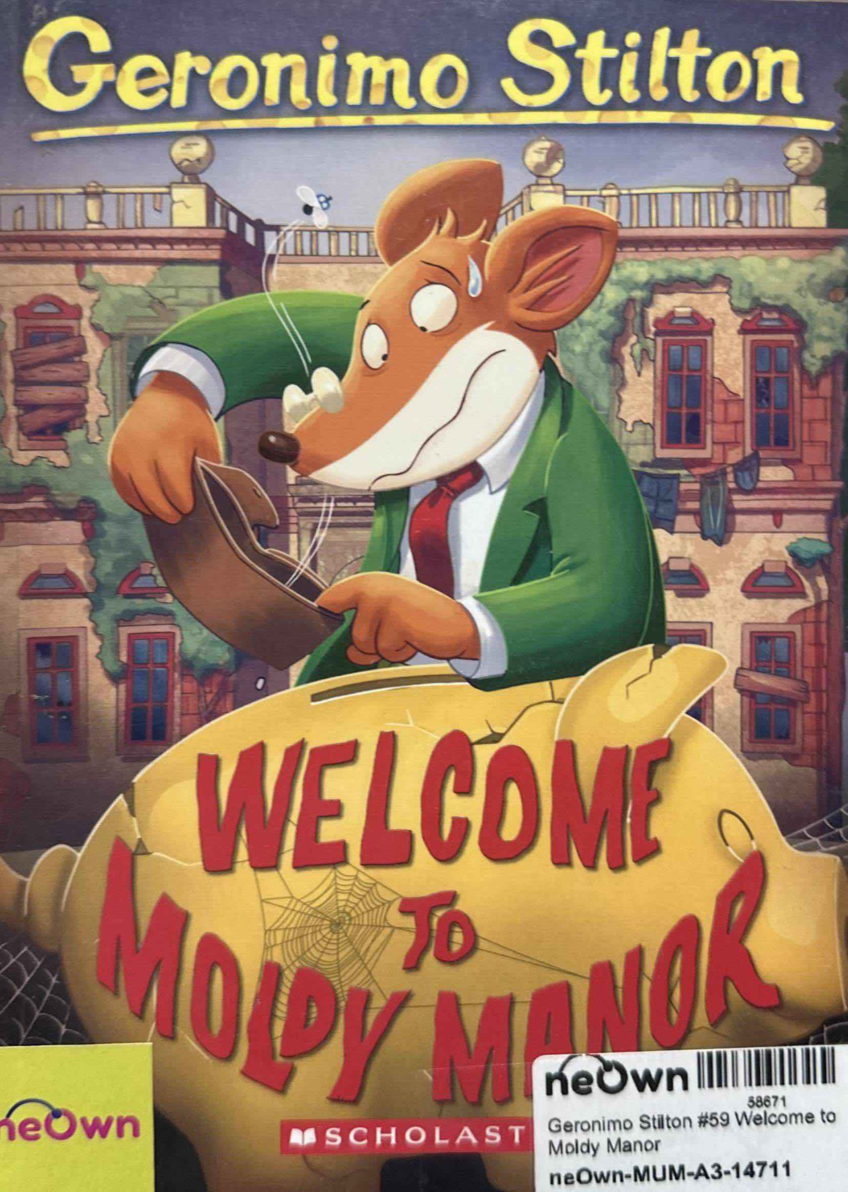 Geronimo Stilton #59 Welcome to Moldy Manor