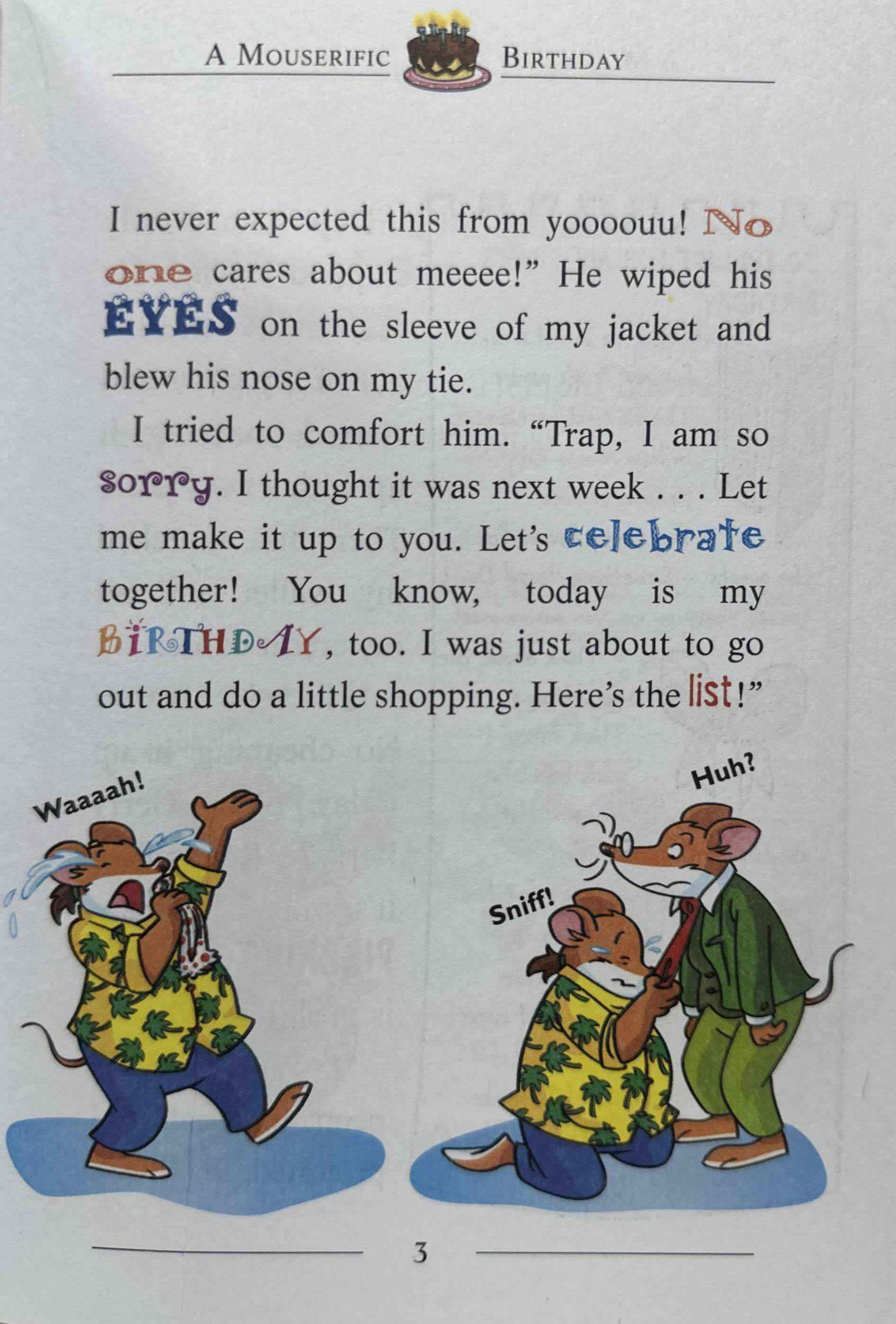 Geronimo Stilton #59 Welcome to Moldy Manor