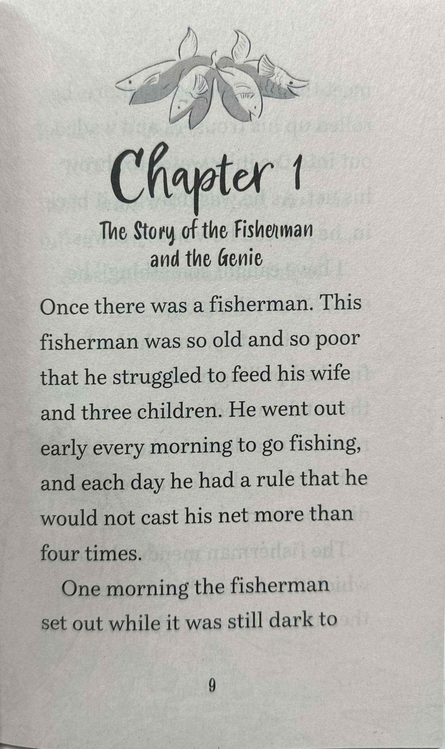 Arabian Nights: The Fisherman and the Genie (Easy Classics)