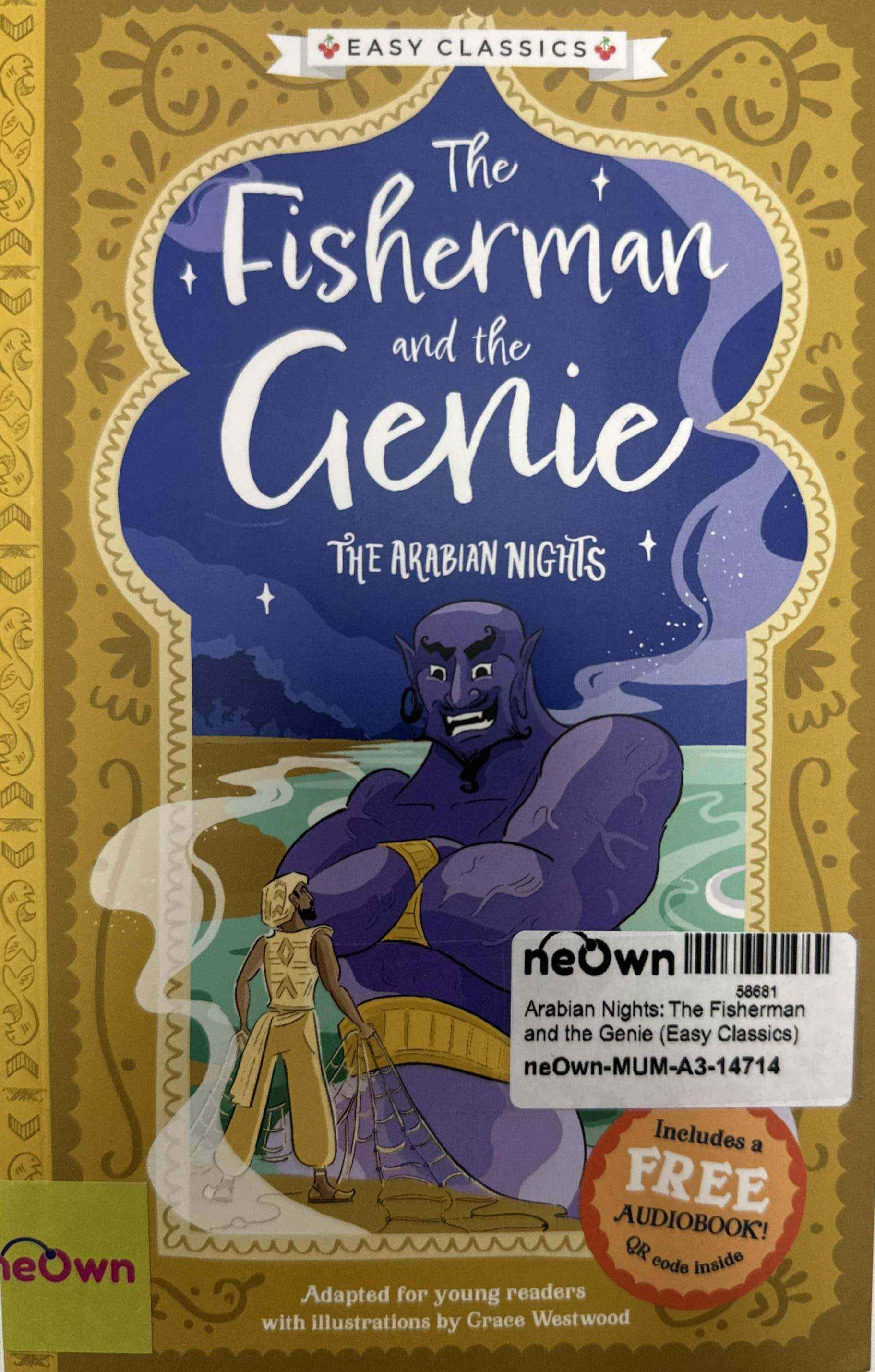 Arabian Nights: The Fisherman and the Genie (Easy Classics)